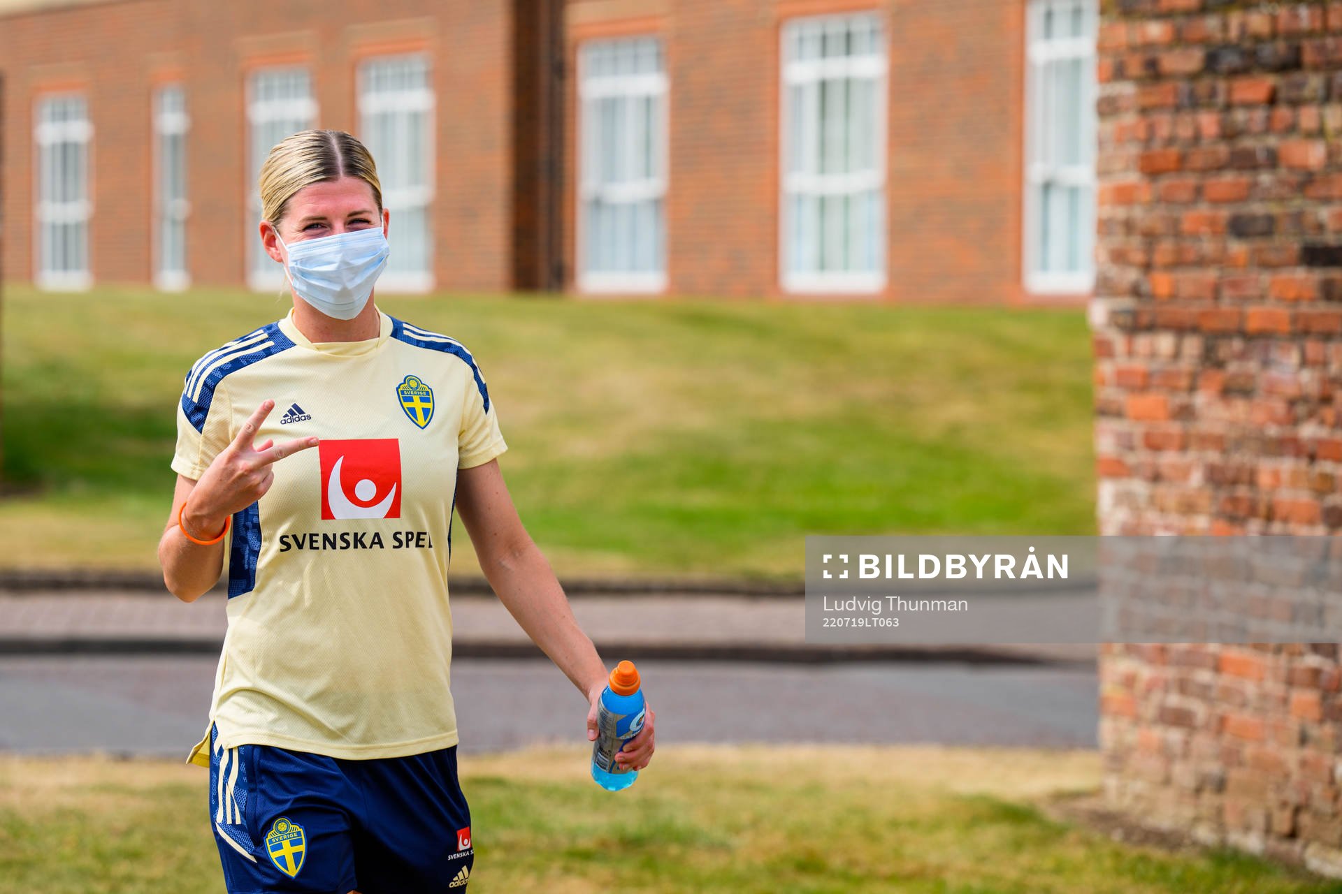 Olivia Schough of the Swedish women's national football