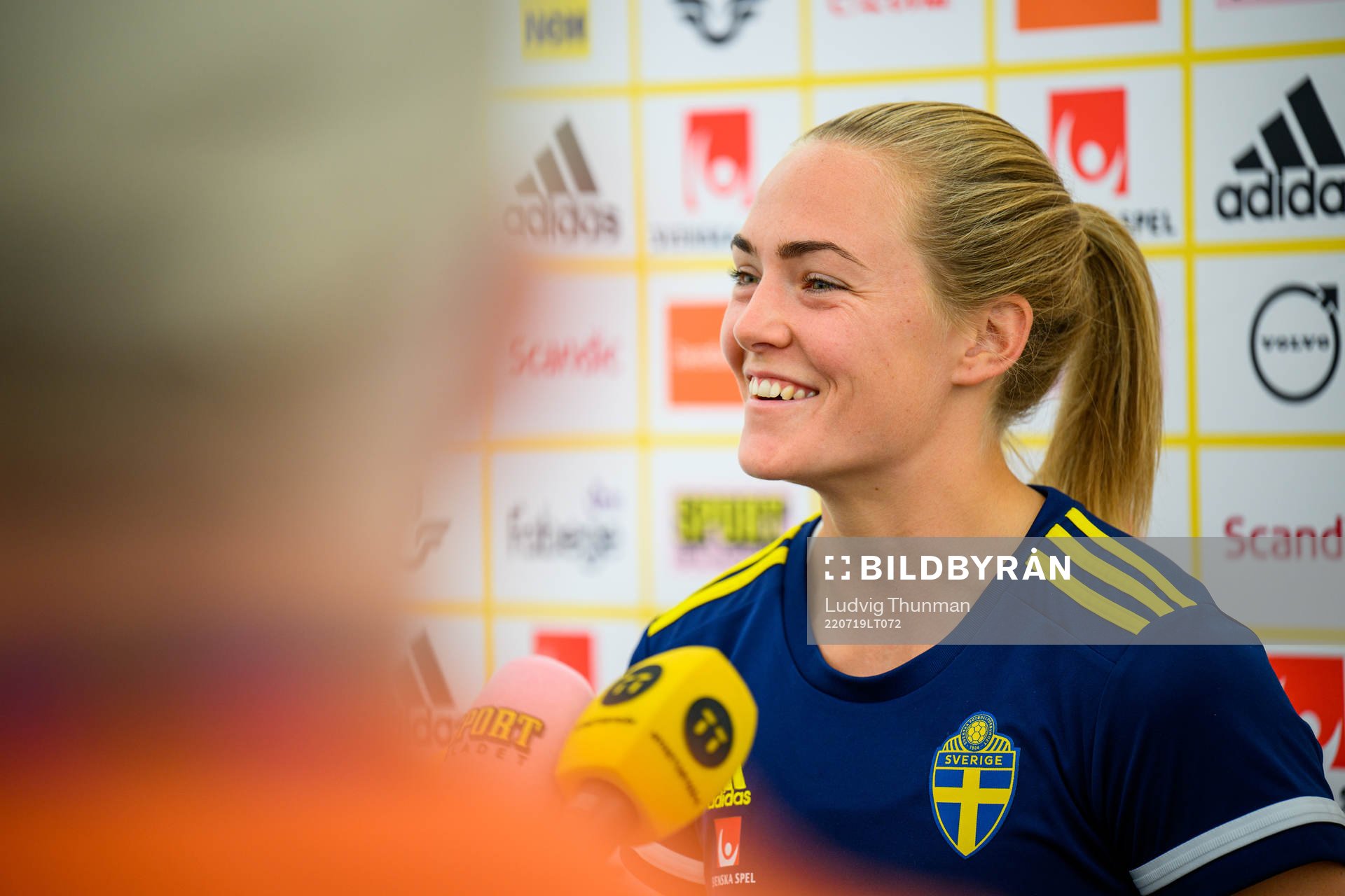 Magdalena Eriksson of the Swedish women's national football