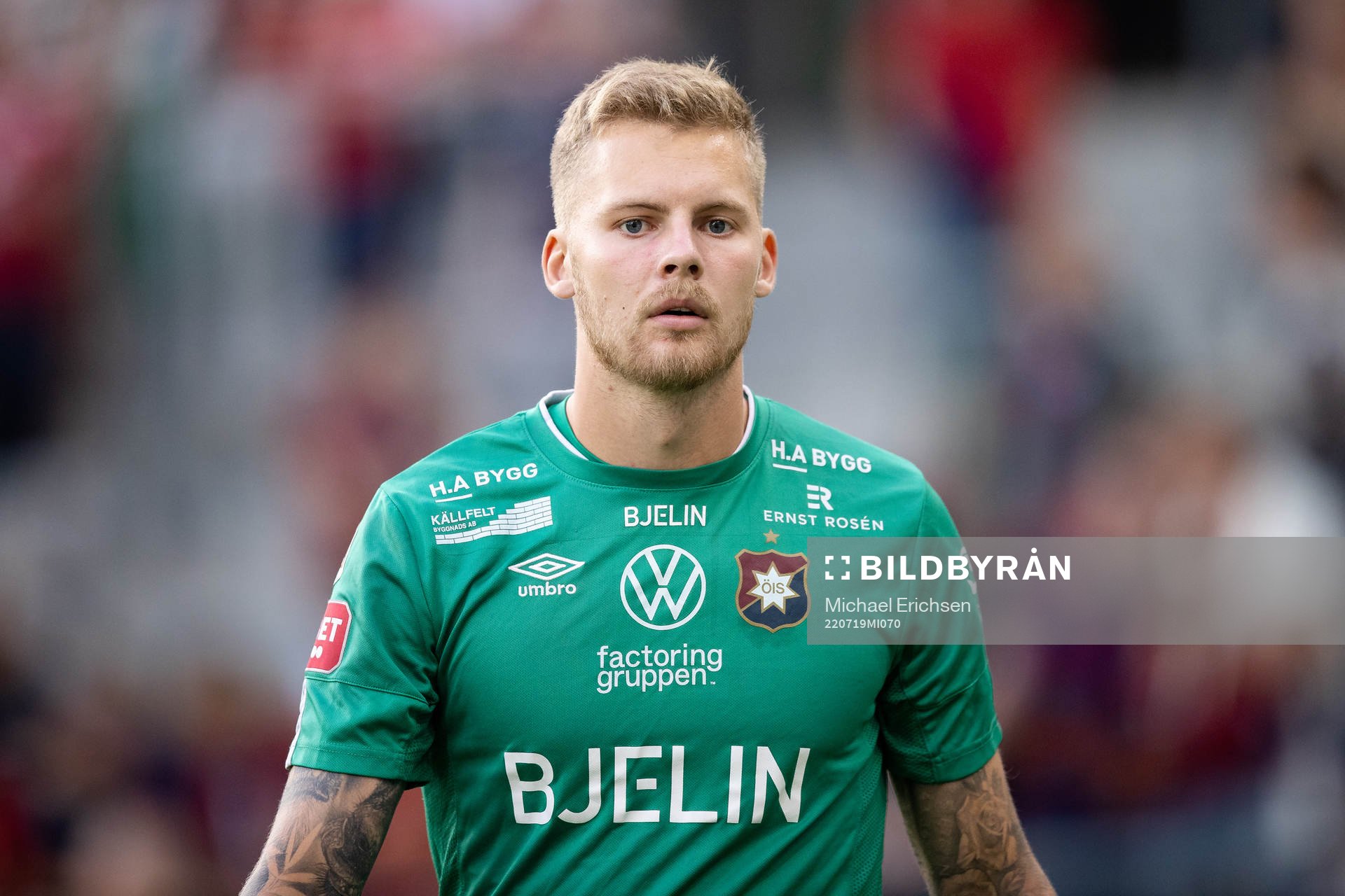 Örgrytes målvakt Robin Wallinder