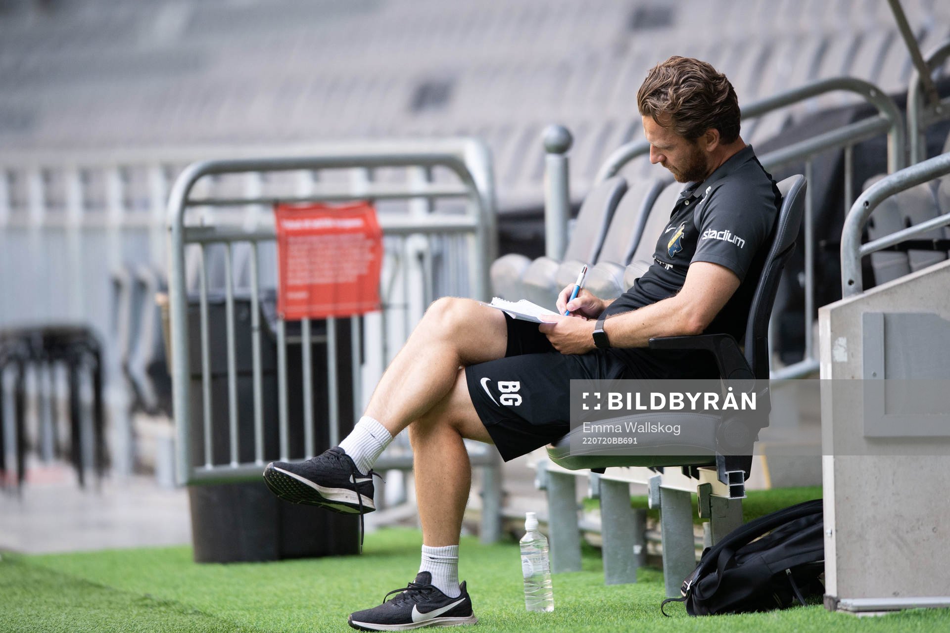 Bartosz Grzelak, head coach of AIK