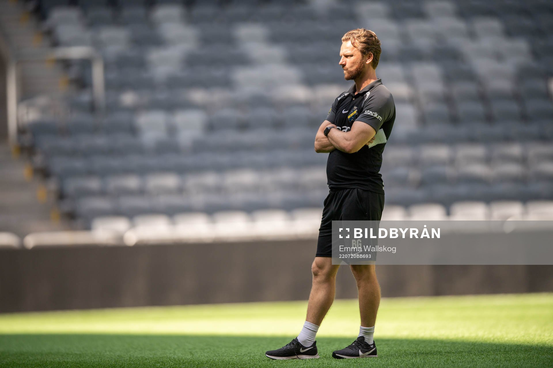 Bartosz Grzelak, head coach of AIK