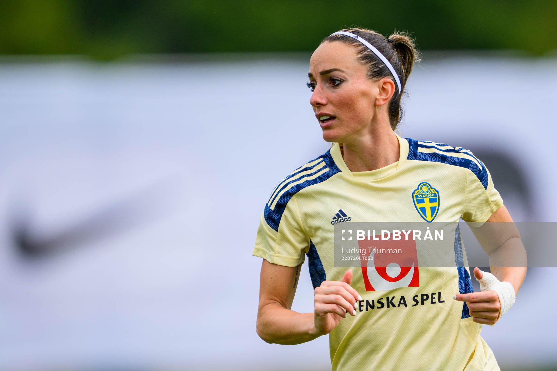Kosovare Asllani of the Swedish women's national football