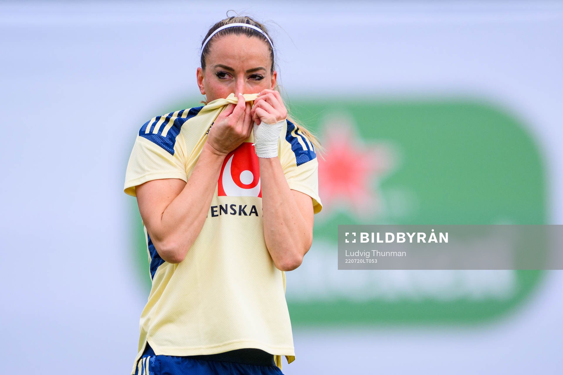 Kosovare Asllani of the Swedish women's national football