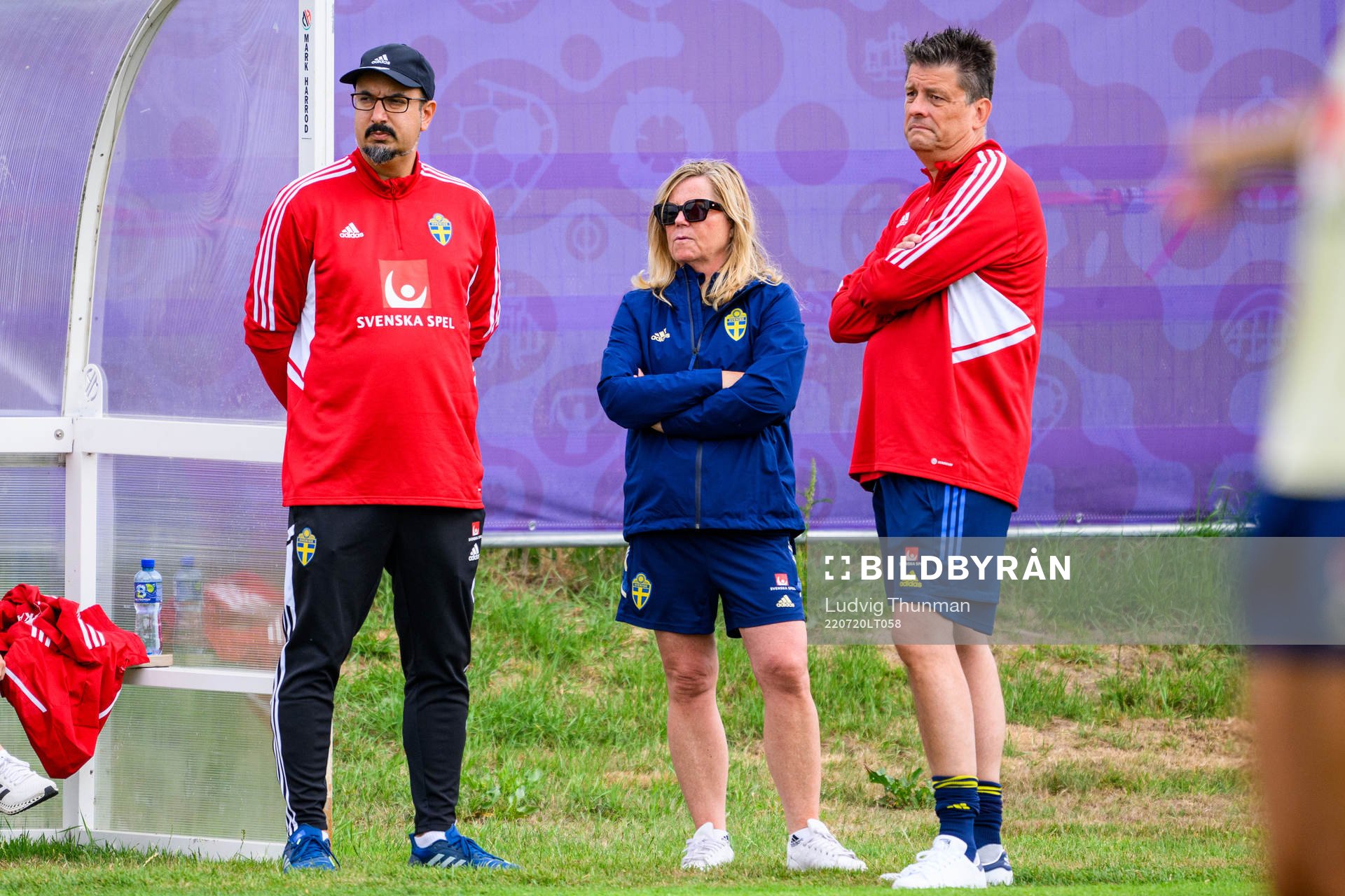 Houman Ebrahimi, doctor, Marika Domanski Lyfors, team