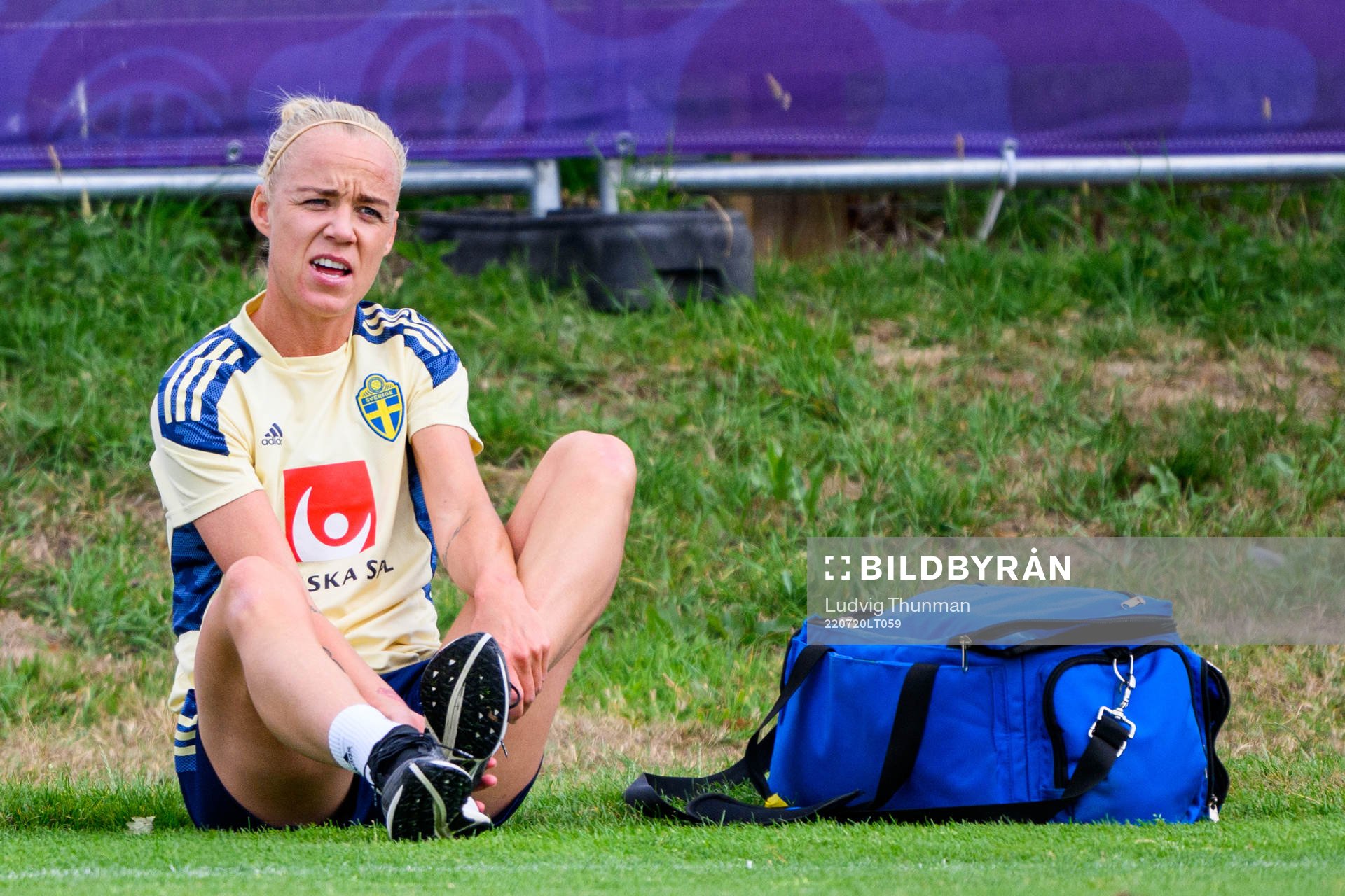 Caroline Seger of the Swedish women's national football