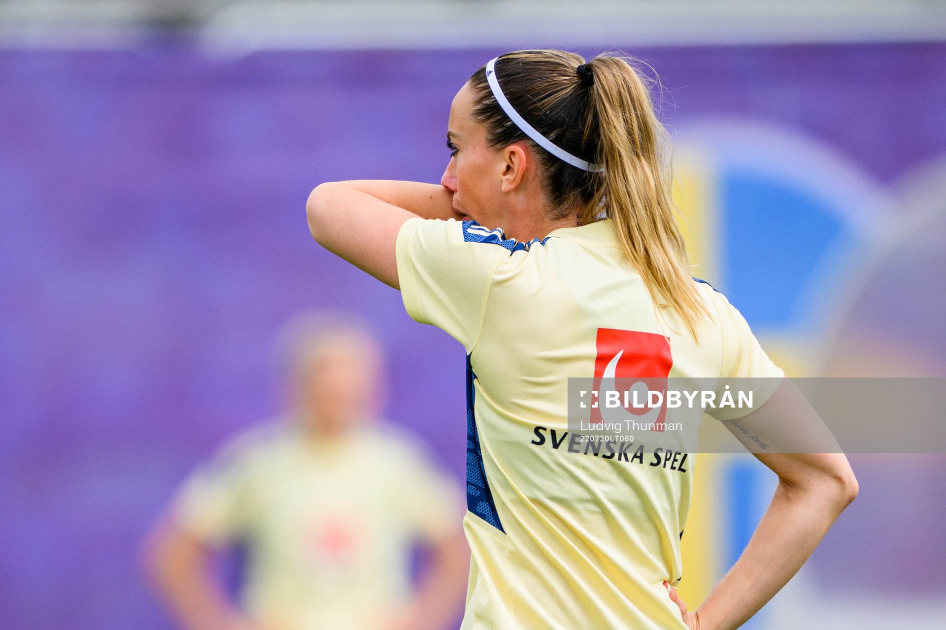 Kosovare Asllani of the Swedish women's national football