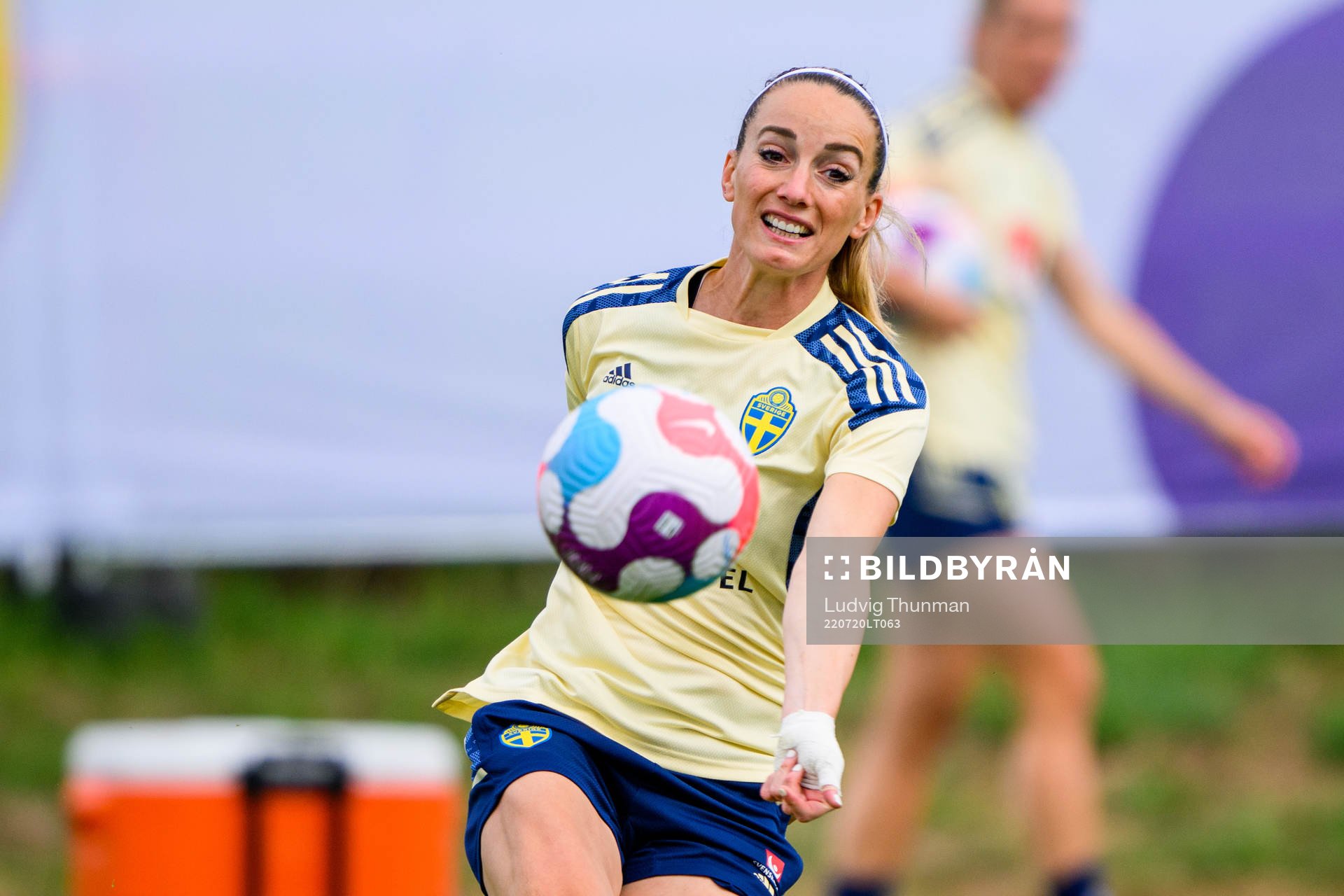 Kosovare Asllani of the Swedish women's national football