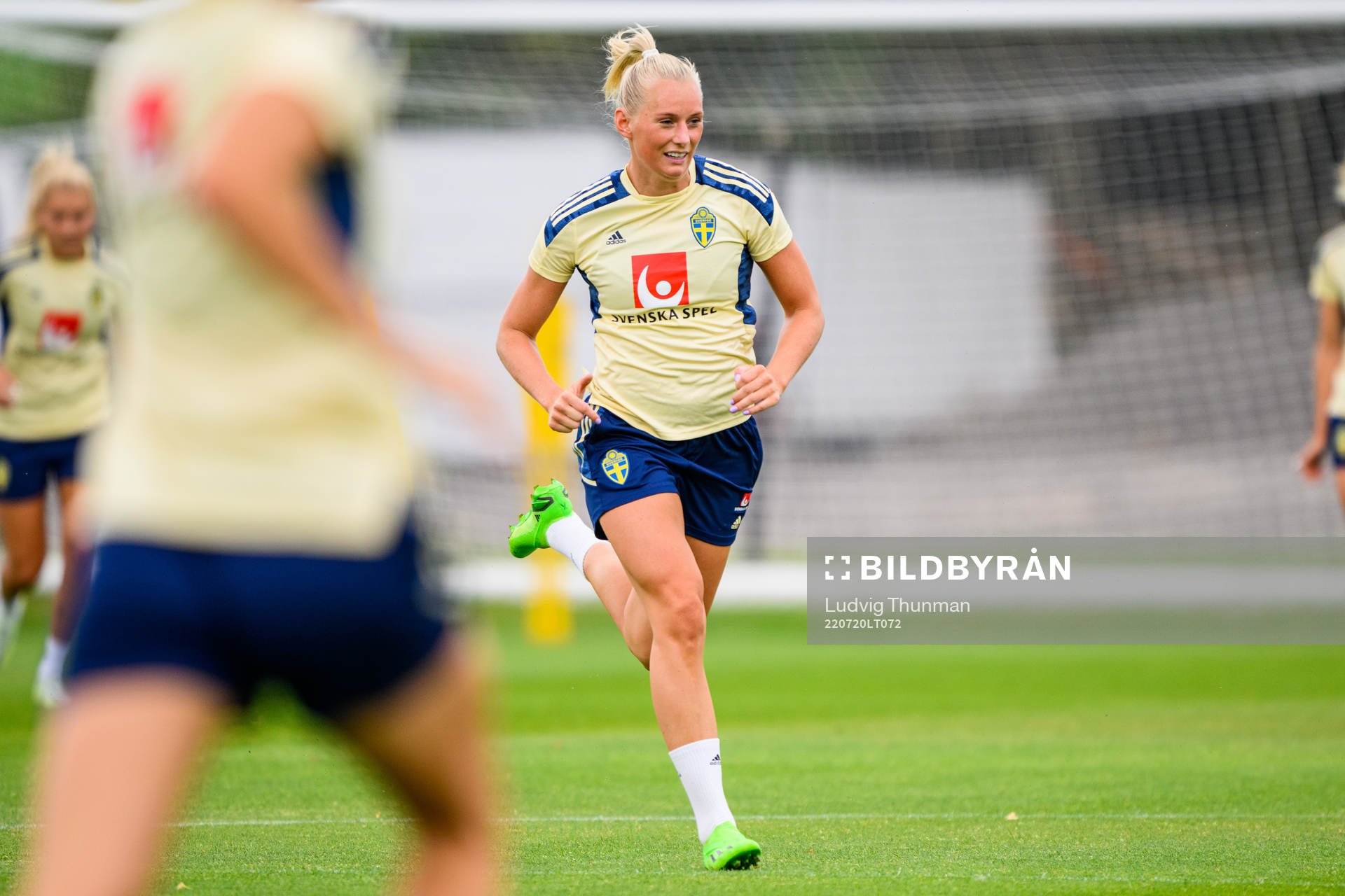 Stina Blackstenius of the Swedish women's national football