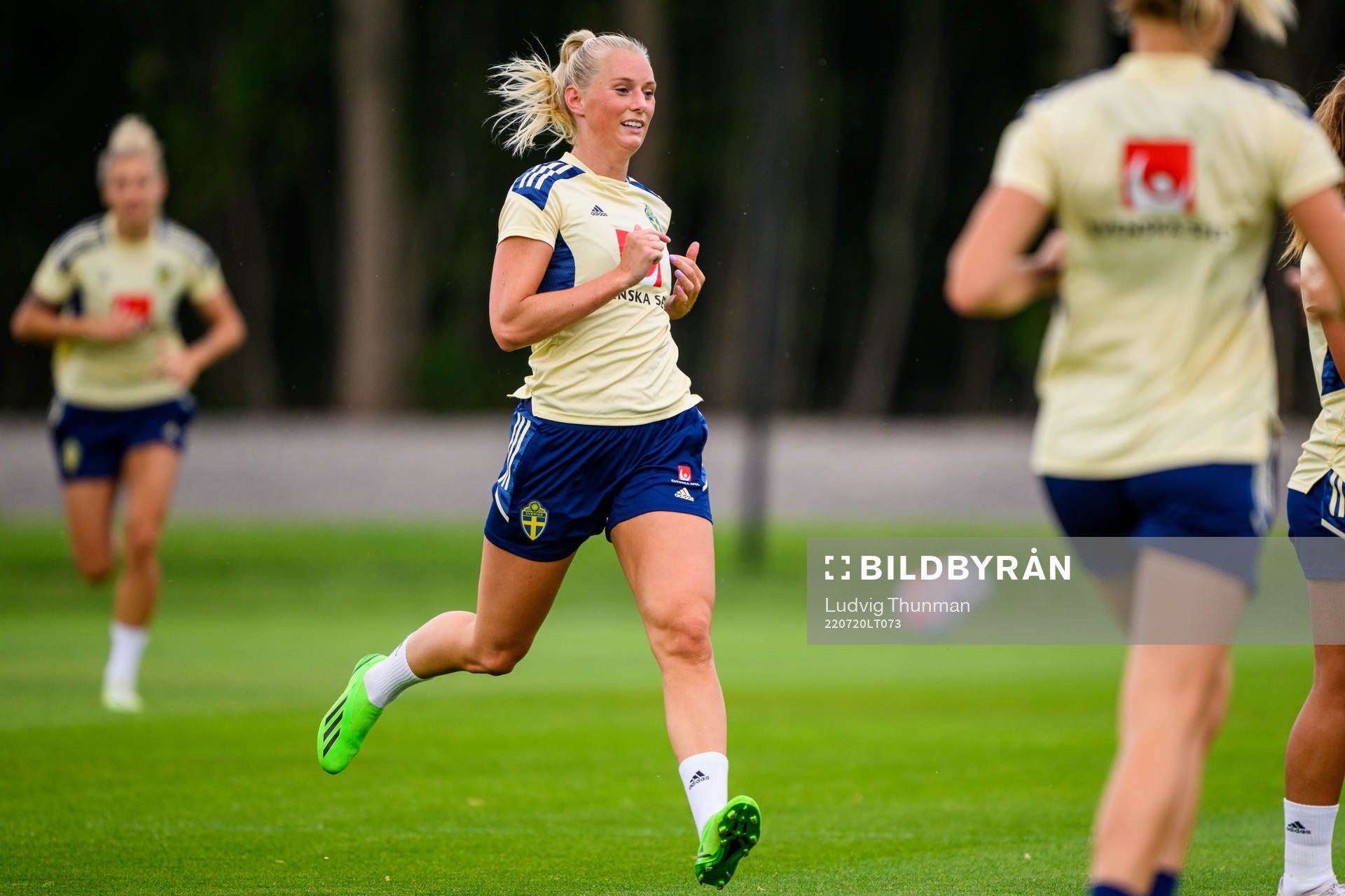 Stina Blackstenius of the Swedish women's national football
