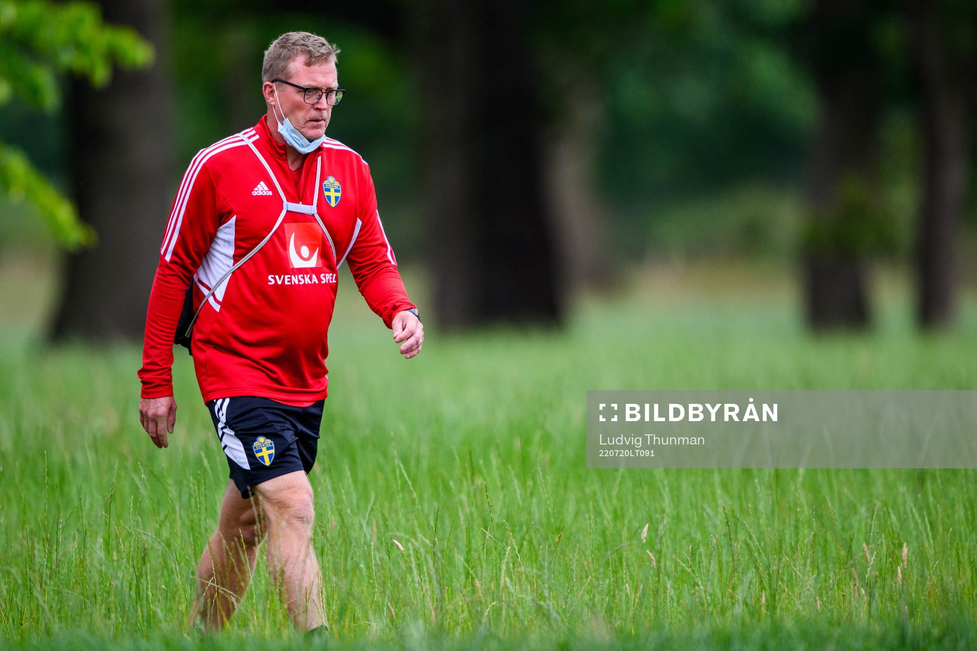 Leif Troedsson, goalkeeper coachof the Swedish women's