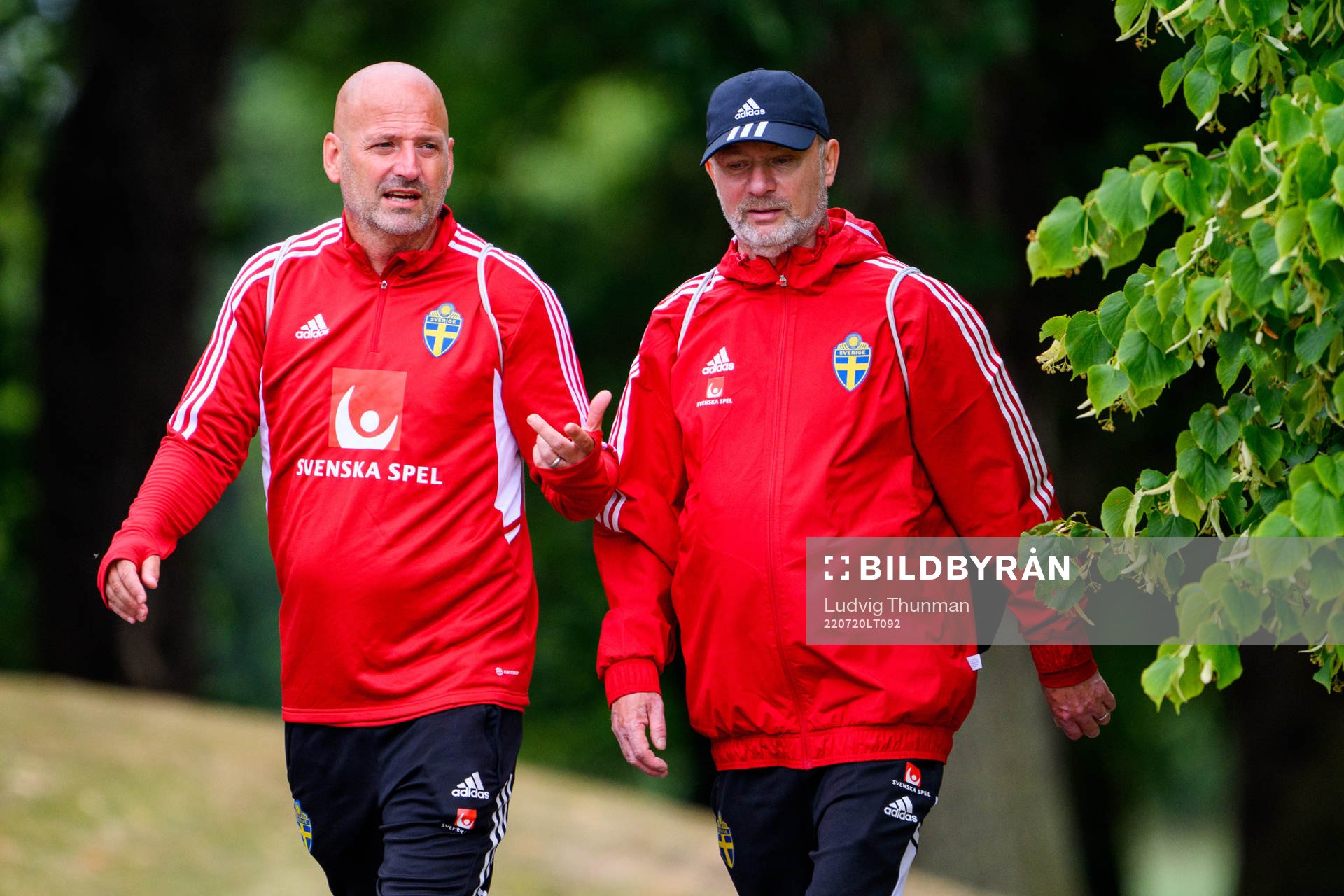 Magnus Wikman, assistant coach and Peter Gerhardsson, head