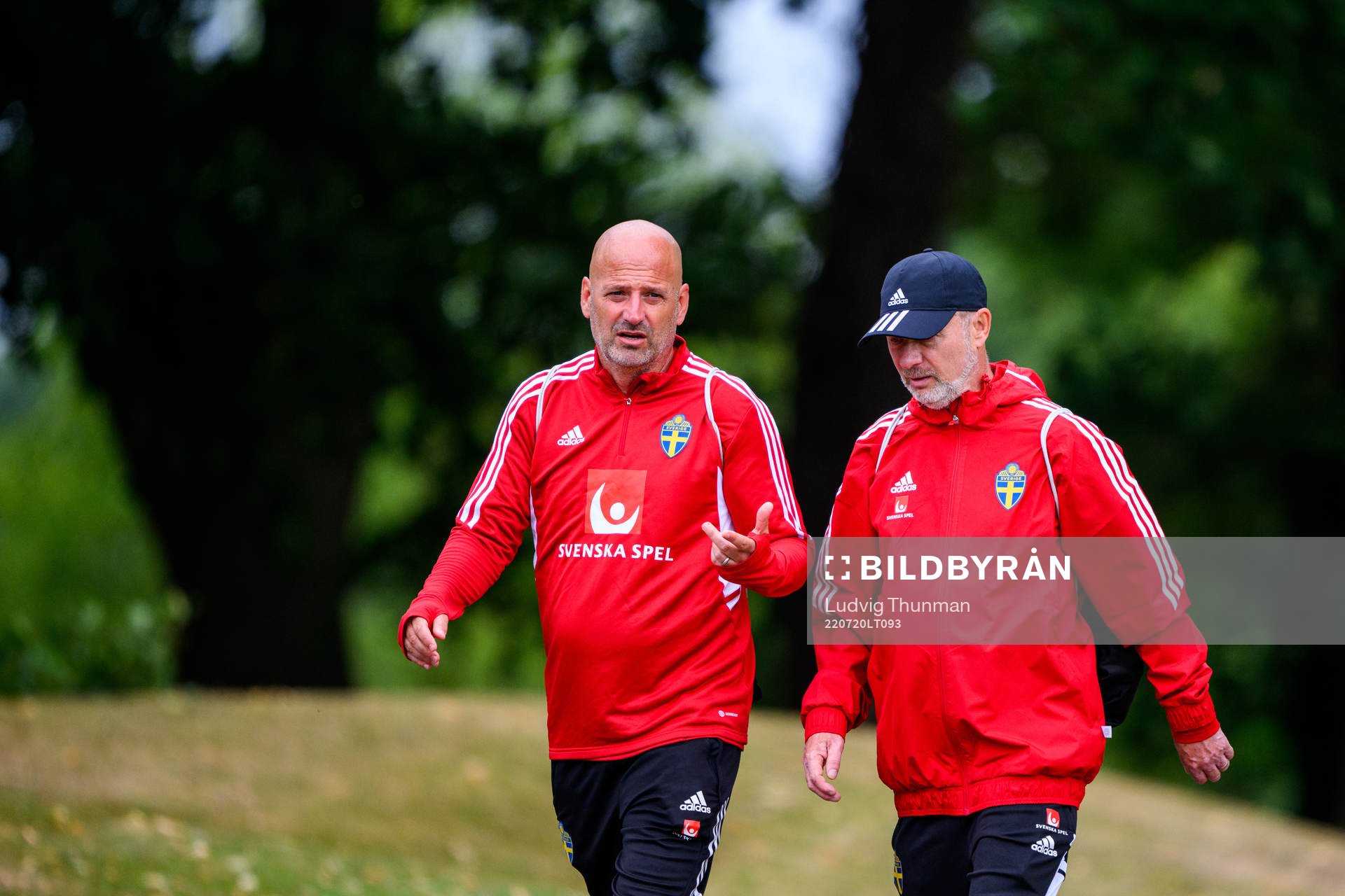 Magnus Wikman, assistant coach and Peter Gerhardsson, head