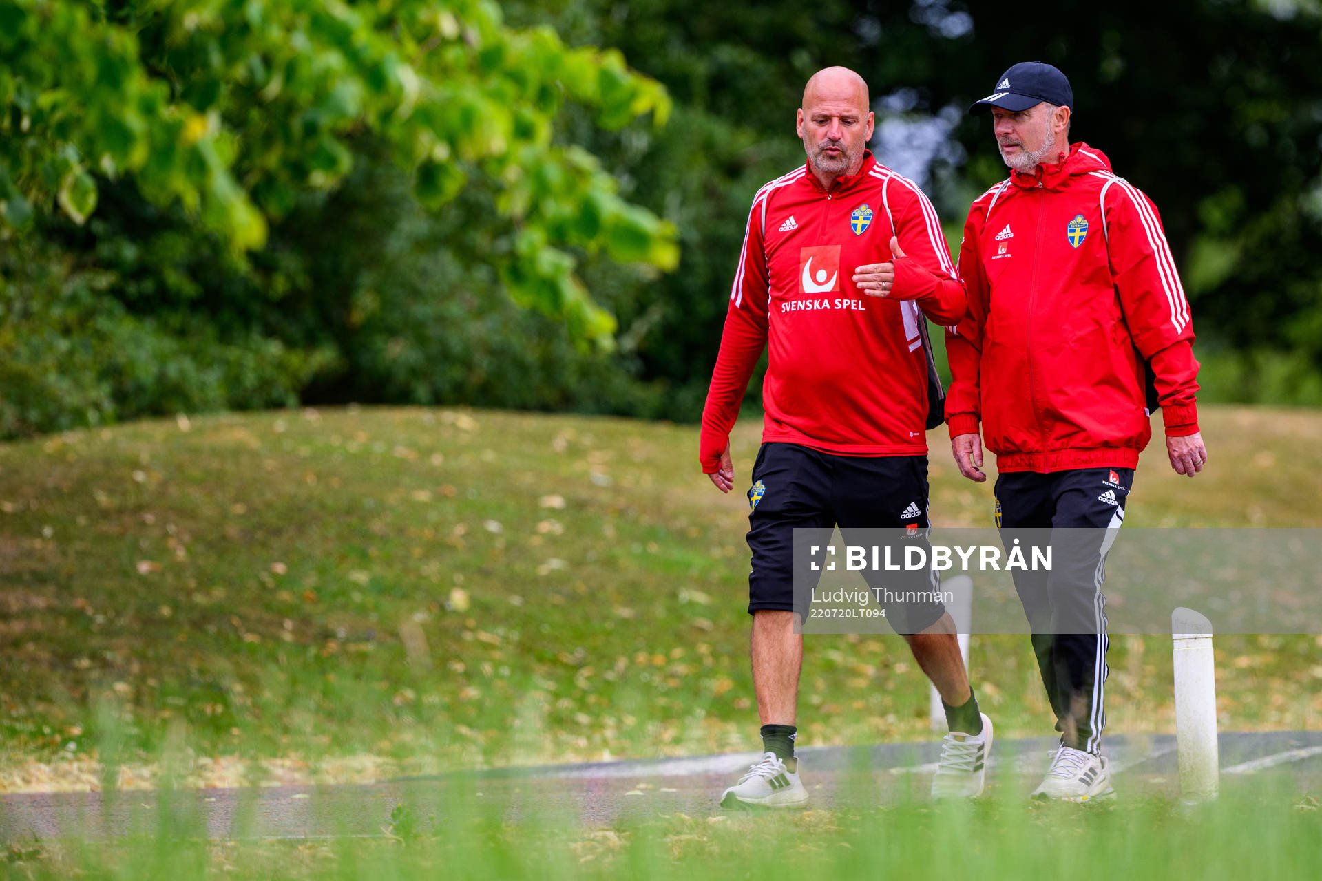 Magnus Wikman, assistant coach and Peter Gerhardsson, head