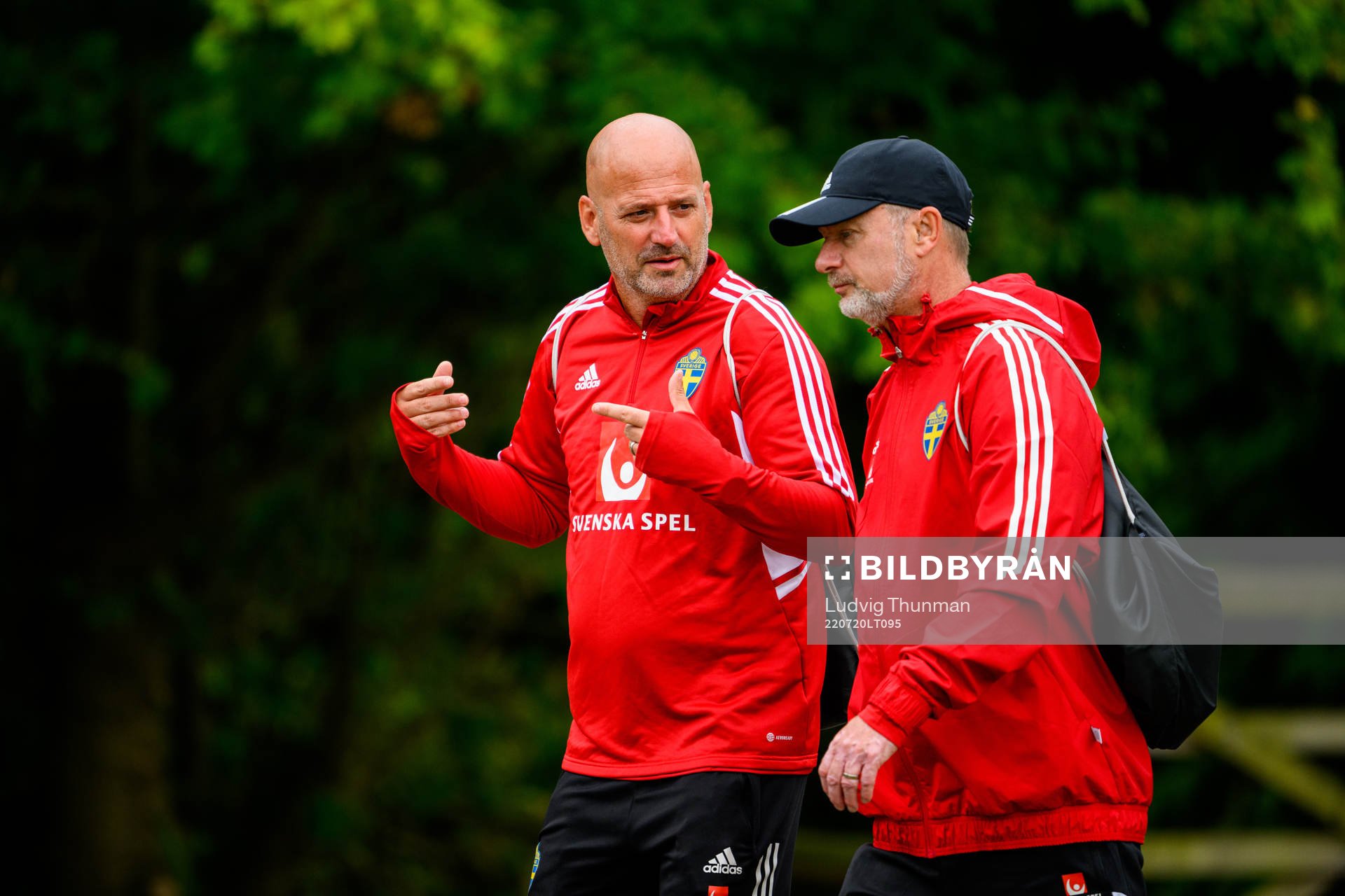 Magnus Wikman, assistant coach and Peter Gerhardsson, head