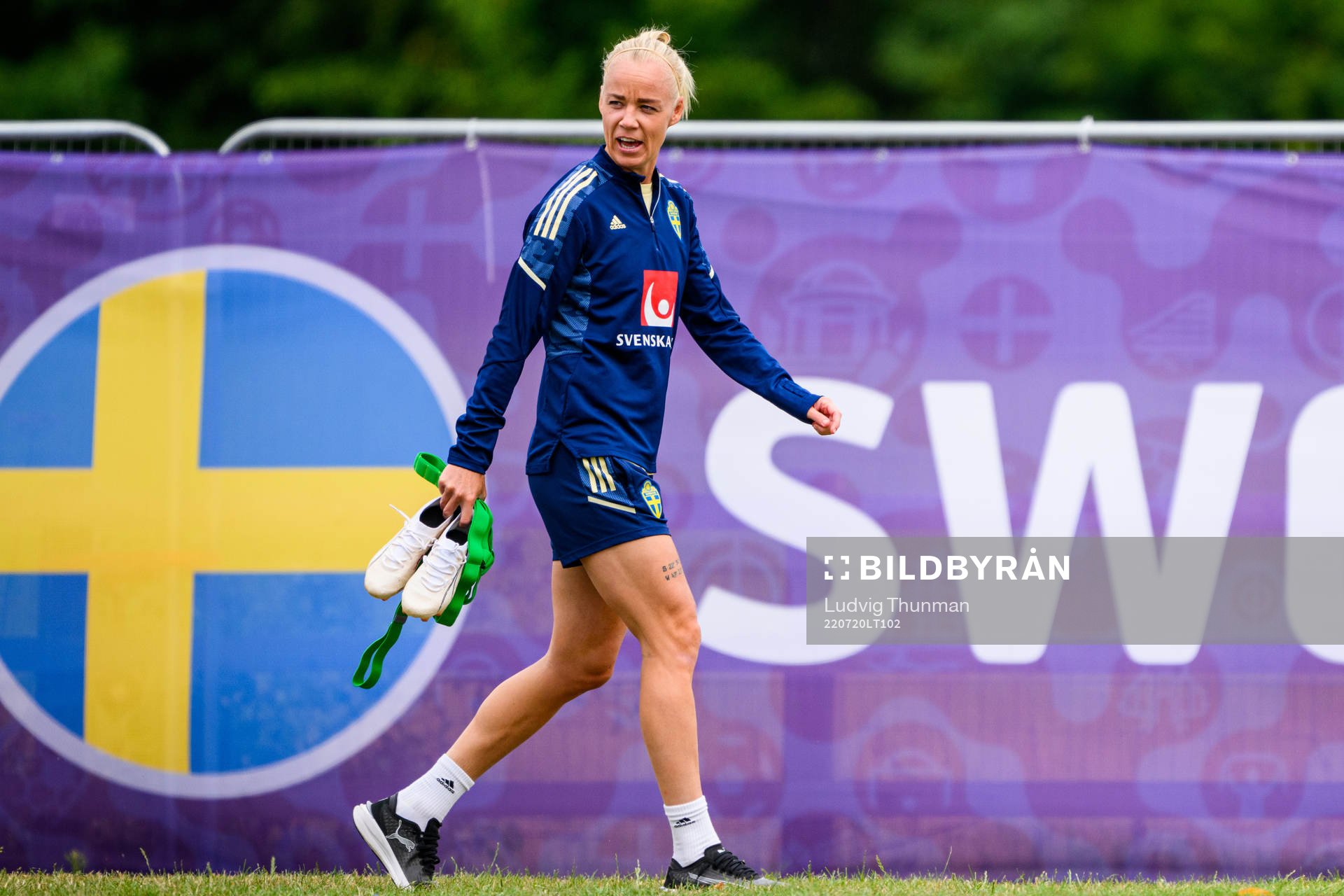 Caroline Seger of the Swedish women's national football