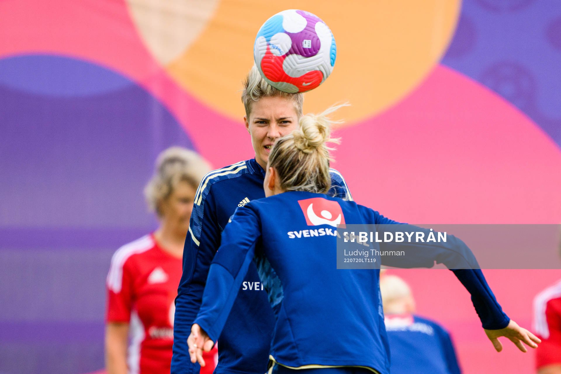 Lina Hurtig of the Swedish women's national football team