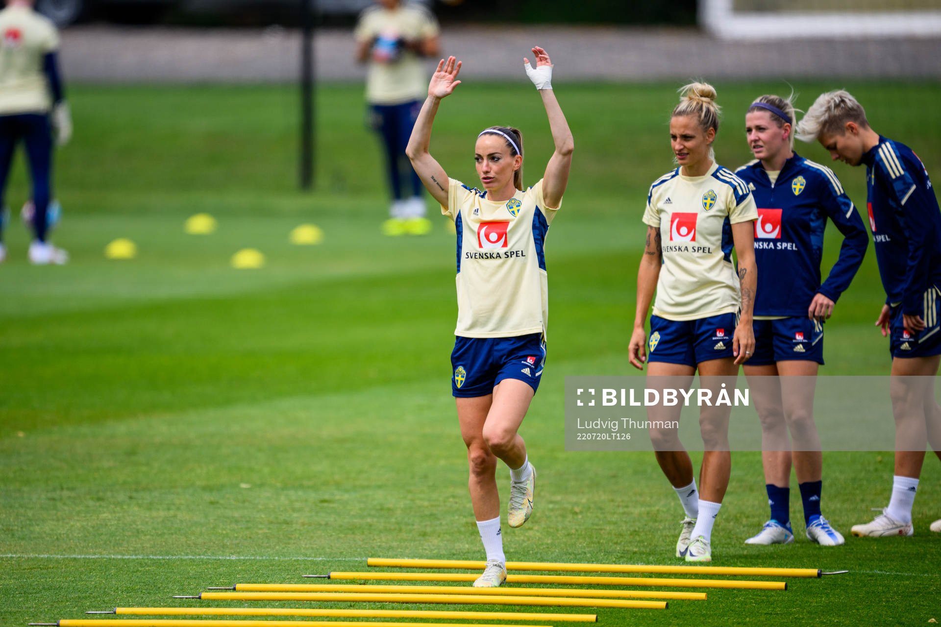 Kosovare Asllani of the Swedish women's national football