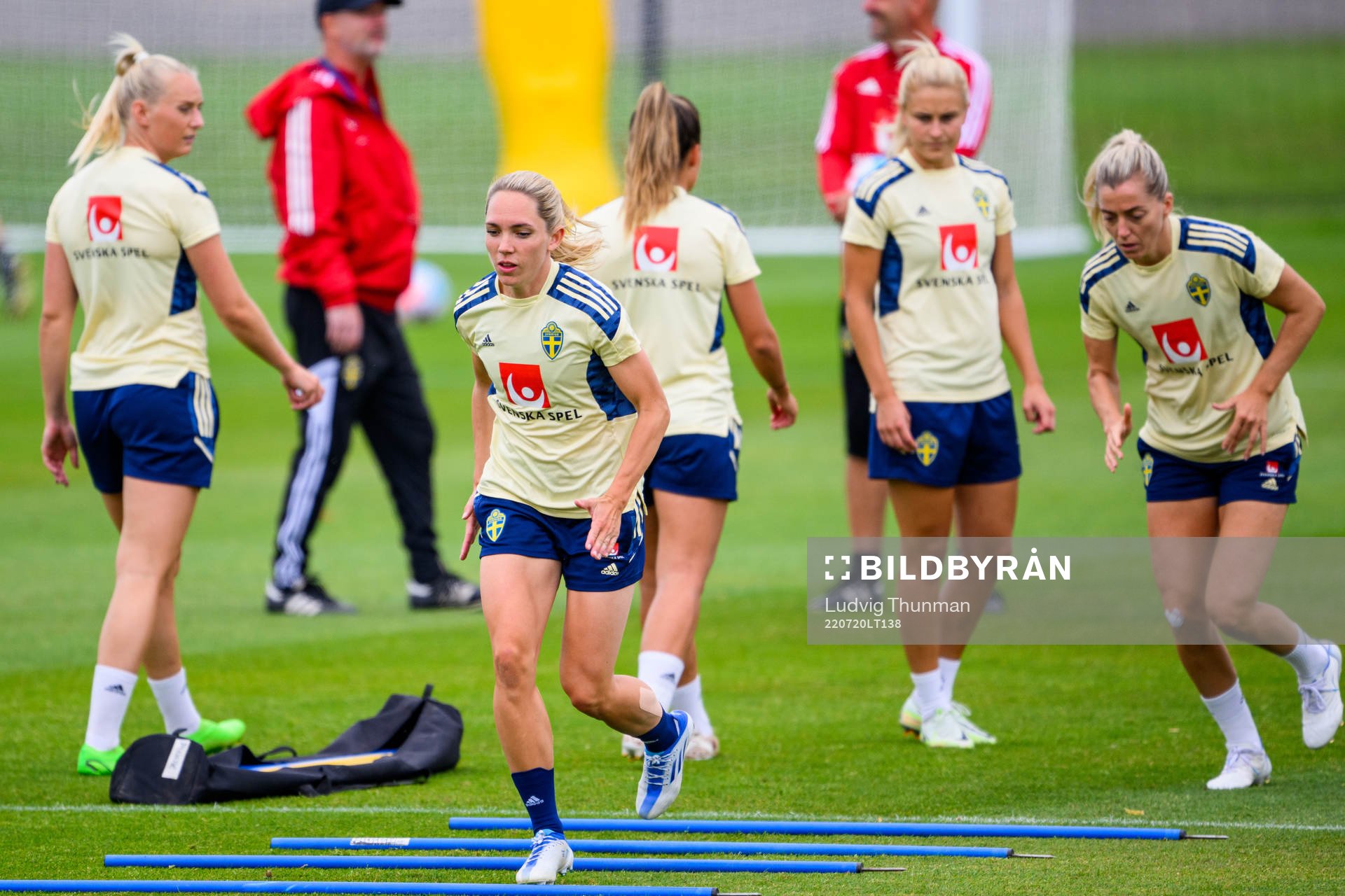 Elin Rubensson of the Swedish women's national football