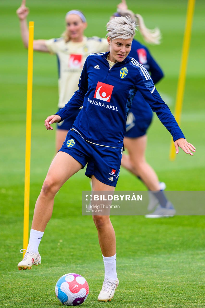 Lina Hurtig of the Swedish women's national football team