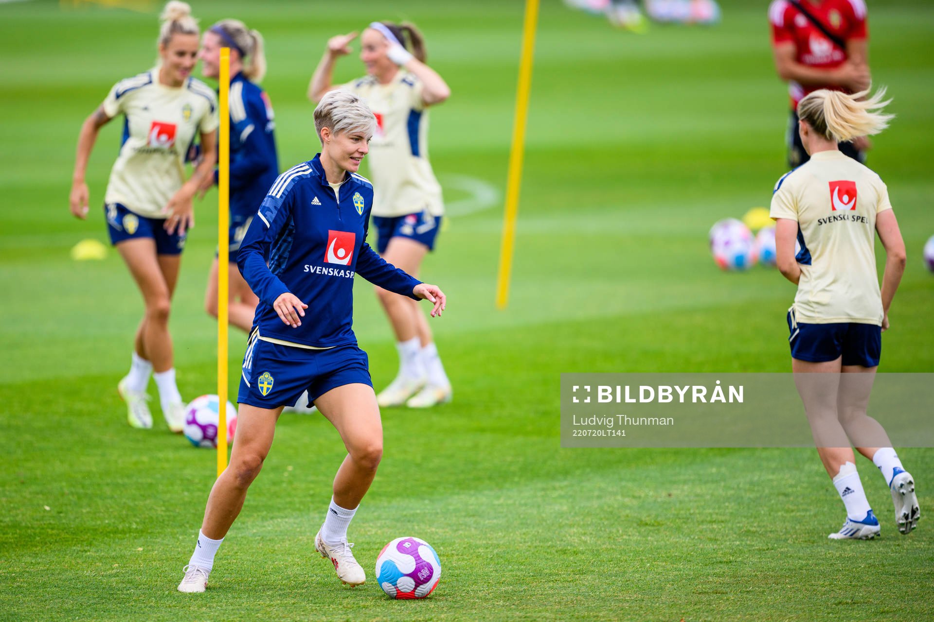 Lina Hurtig of the Swedish women's national football team