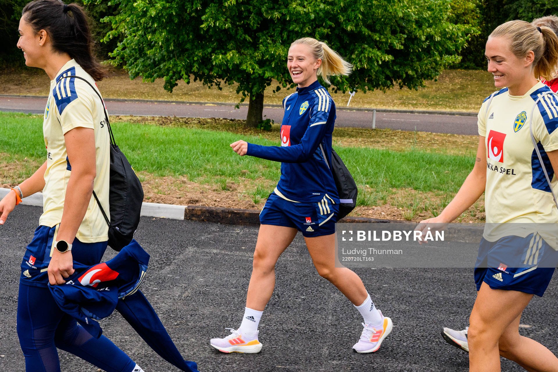 Rebecka Blomqvist of the Swedish women's national football