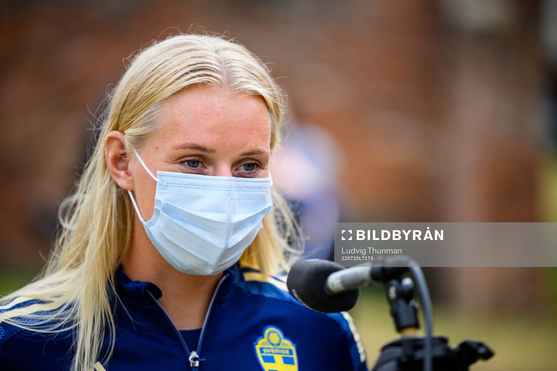 Stina Blackstenius of the Swedish women's national football