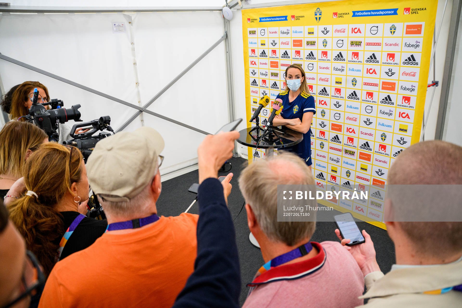 Kosovare Asllani of the Swedish women's national football