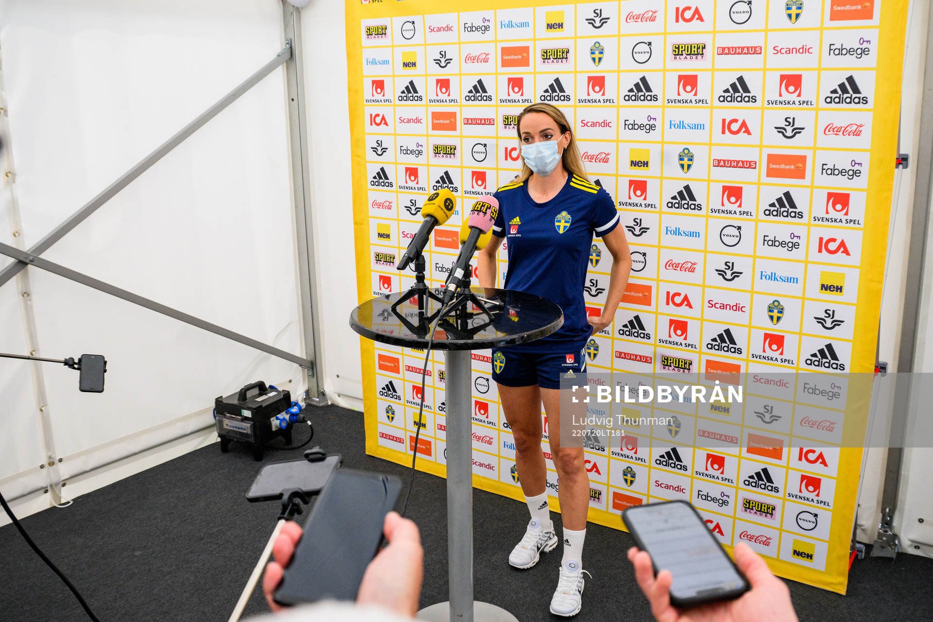 Kosovare Asllani of the Swedish women's national football