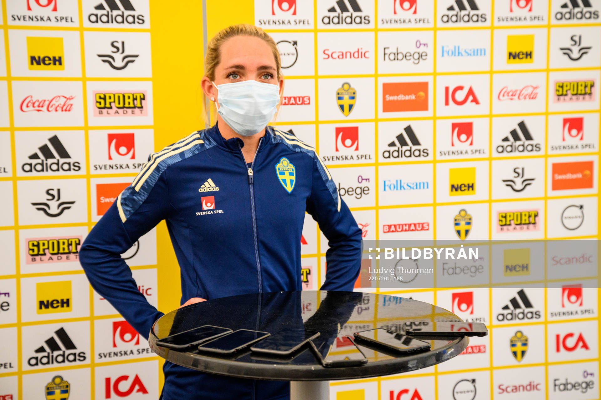 Elin Rubensson of the Swedish women's national football