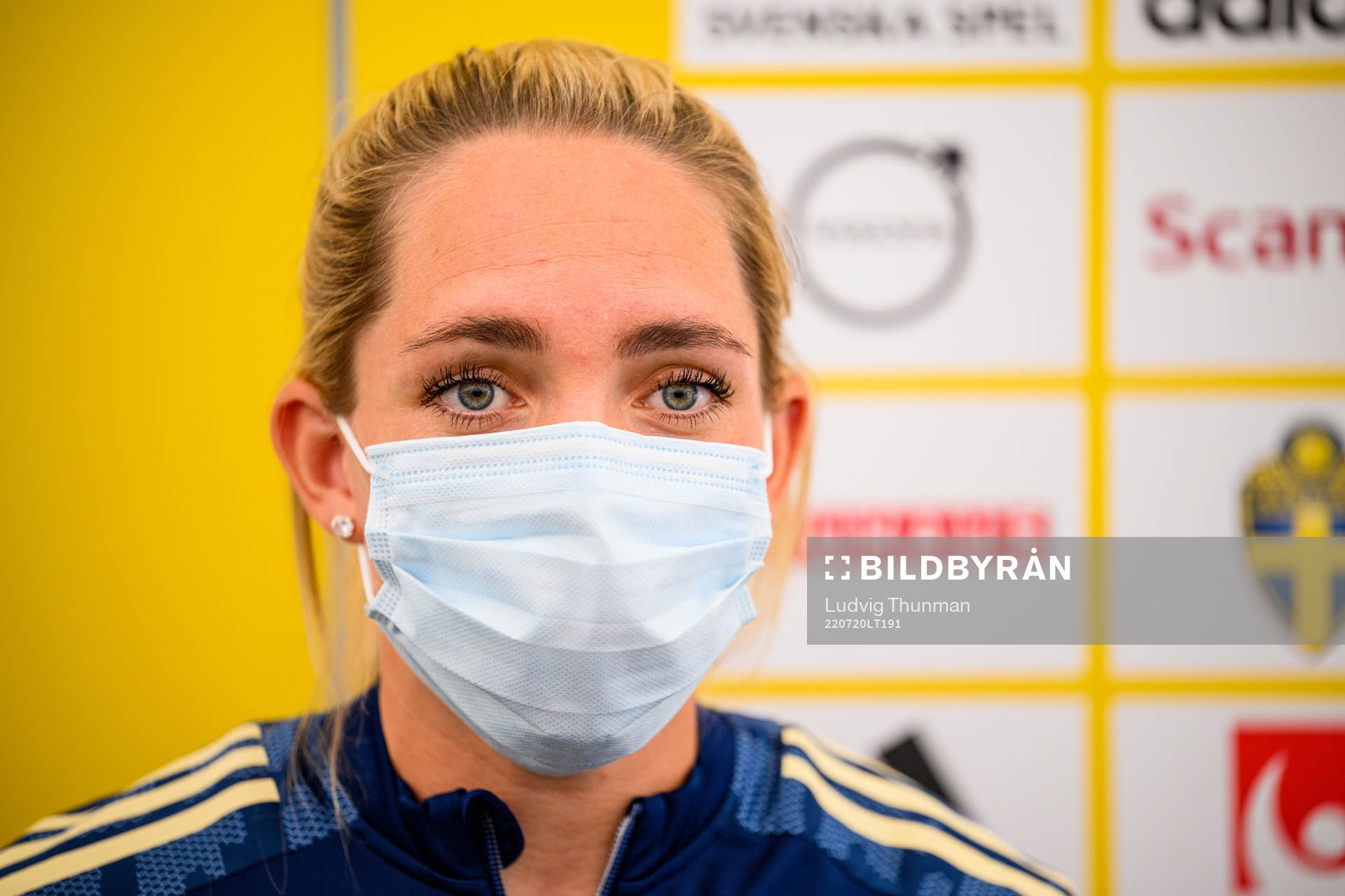 Elin Rubensson of the Swedish women's national football