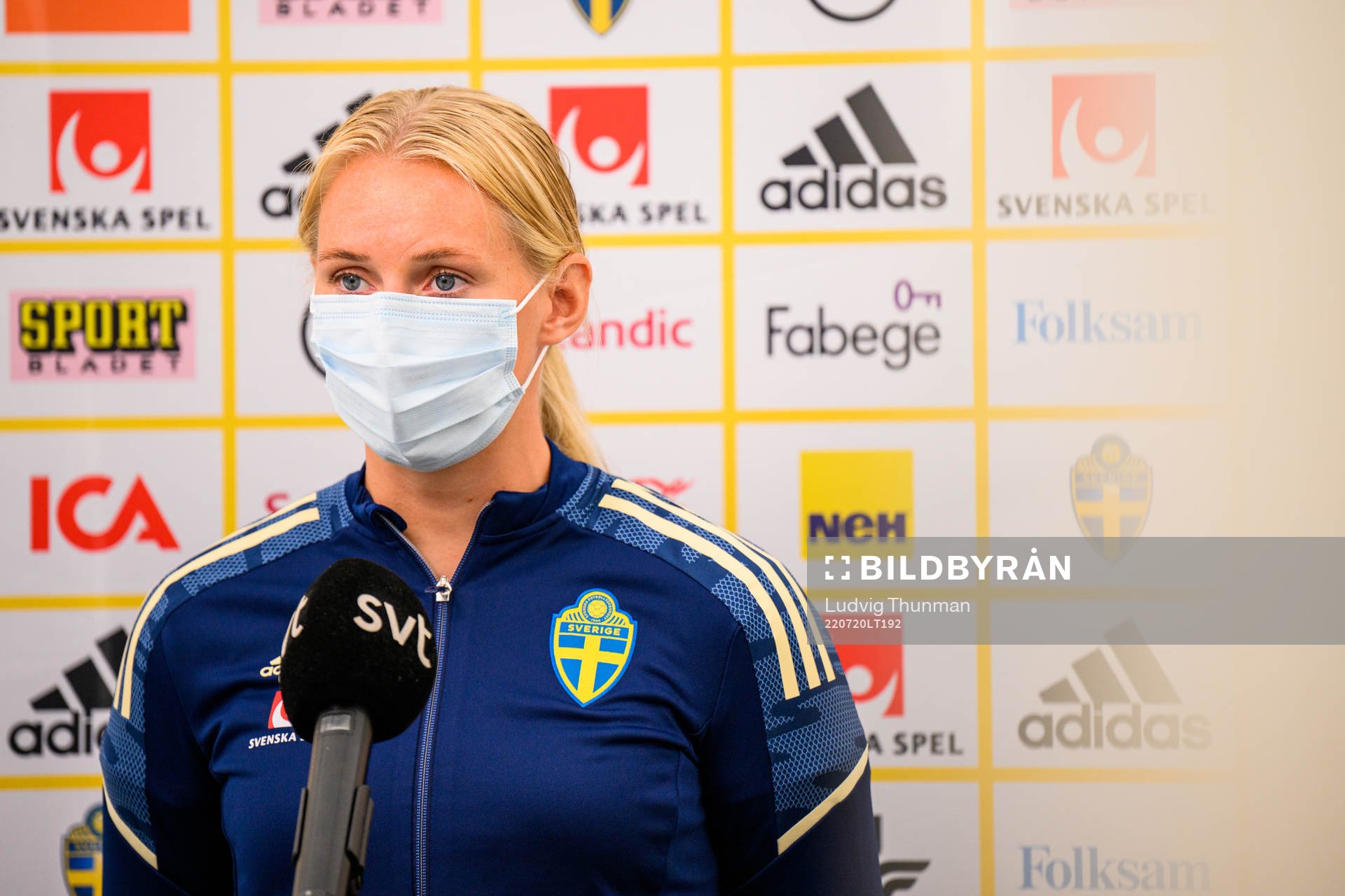 Stina Blackstenius of the Swedish women's national football