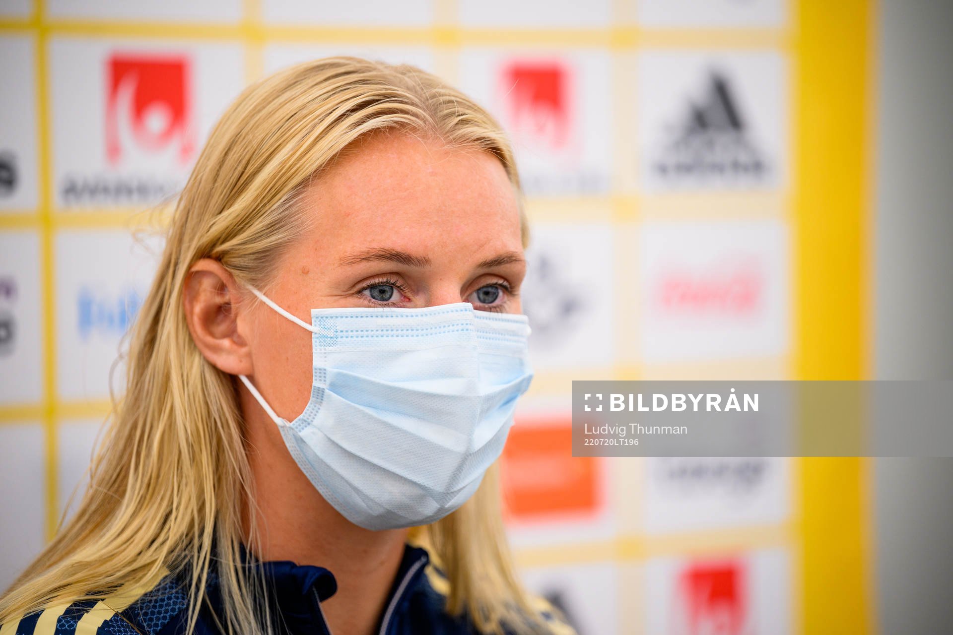 Stina Blackstenius of the Swedish women's national football