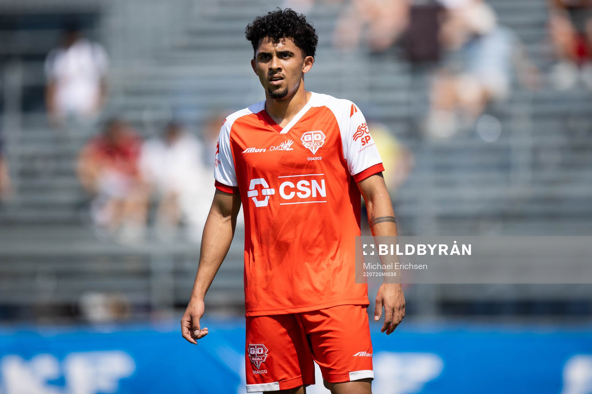 under fotbollsmatchen i Gothia Cup mellan Värnamo och Audax