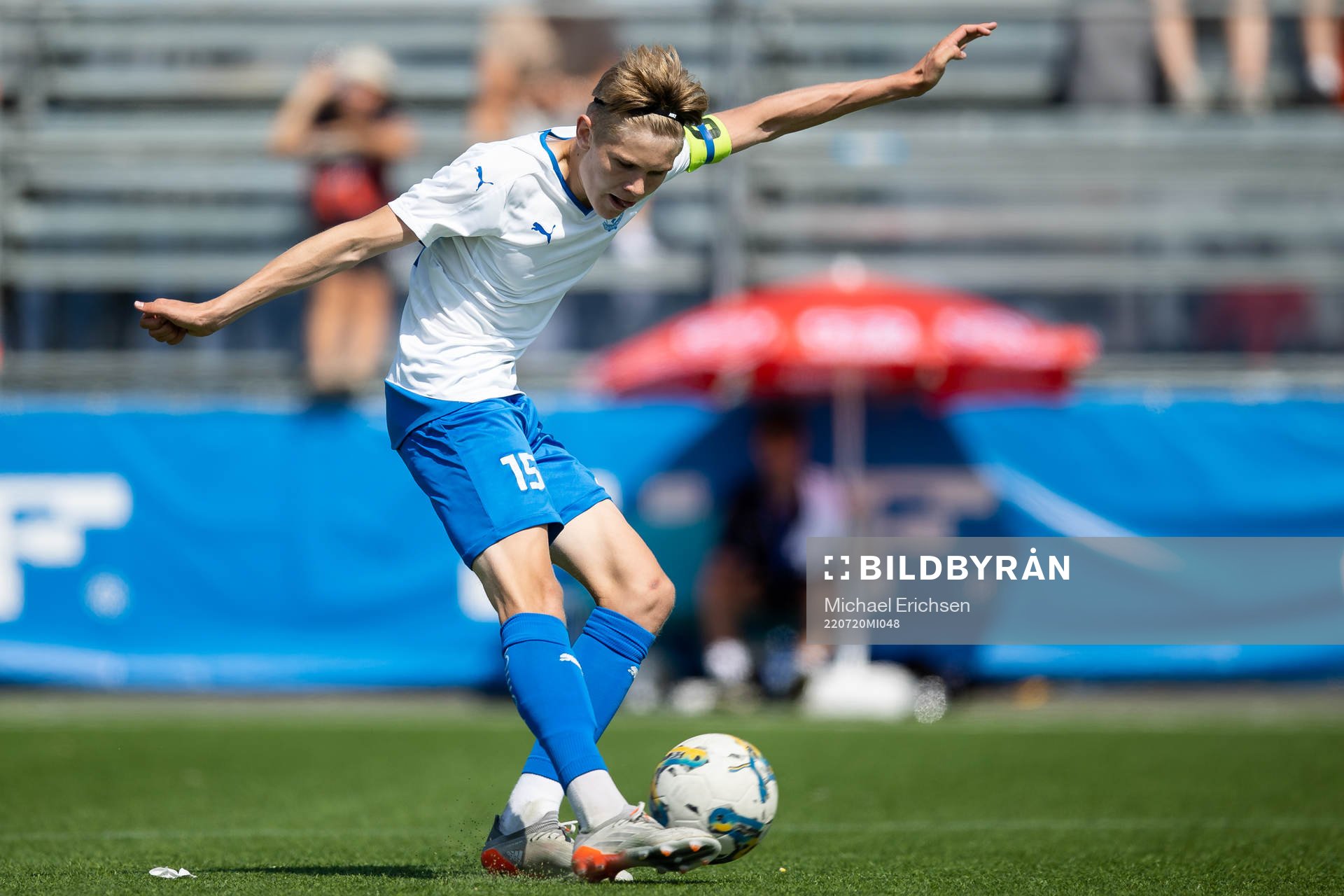 under fotbollsmatchen i Gothia Cup mellan Värnamo och Audax