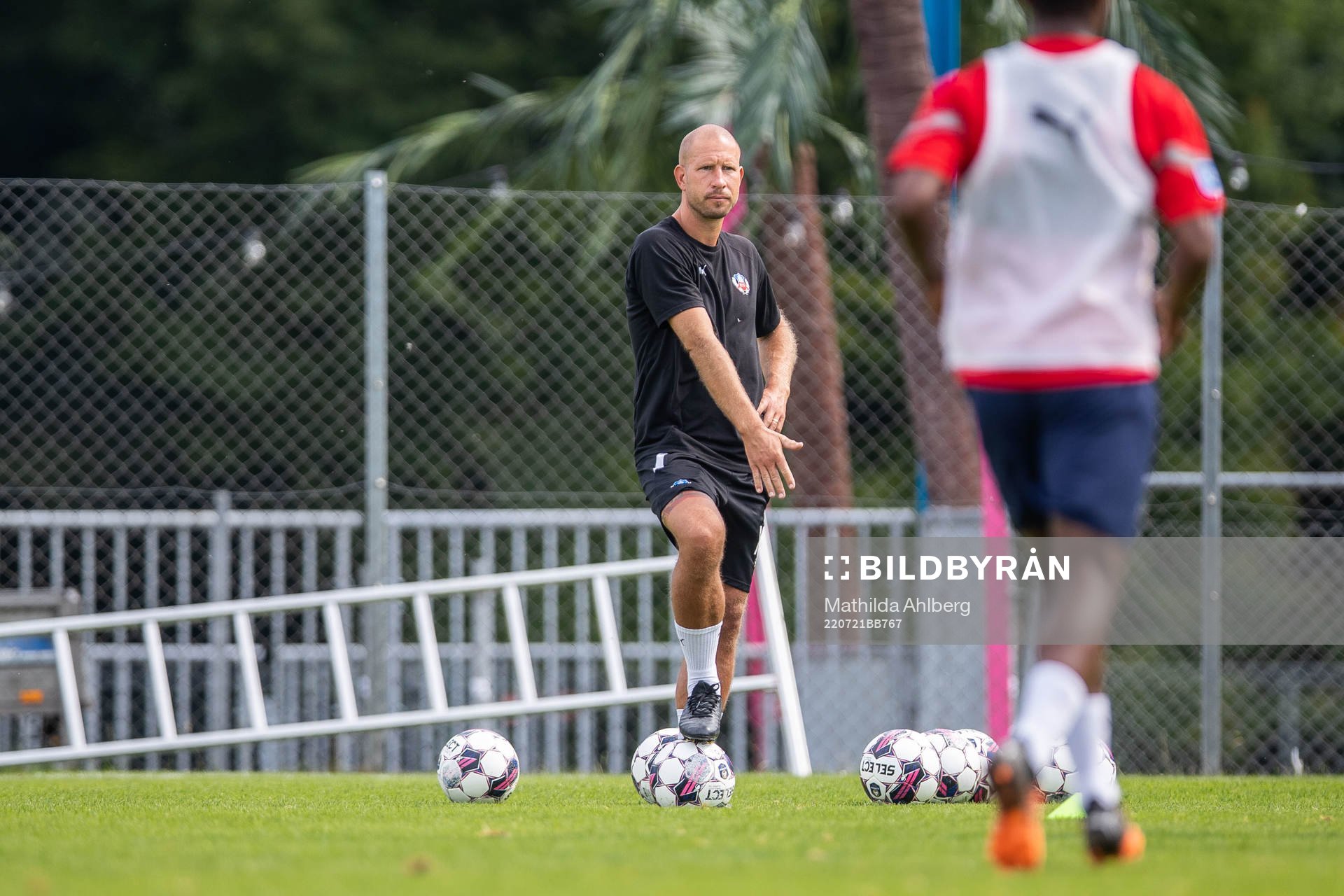 Tränare Mattias Lindström