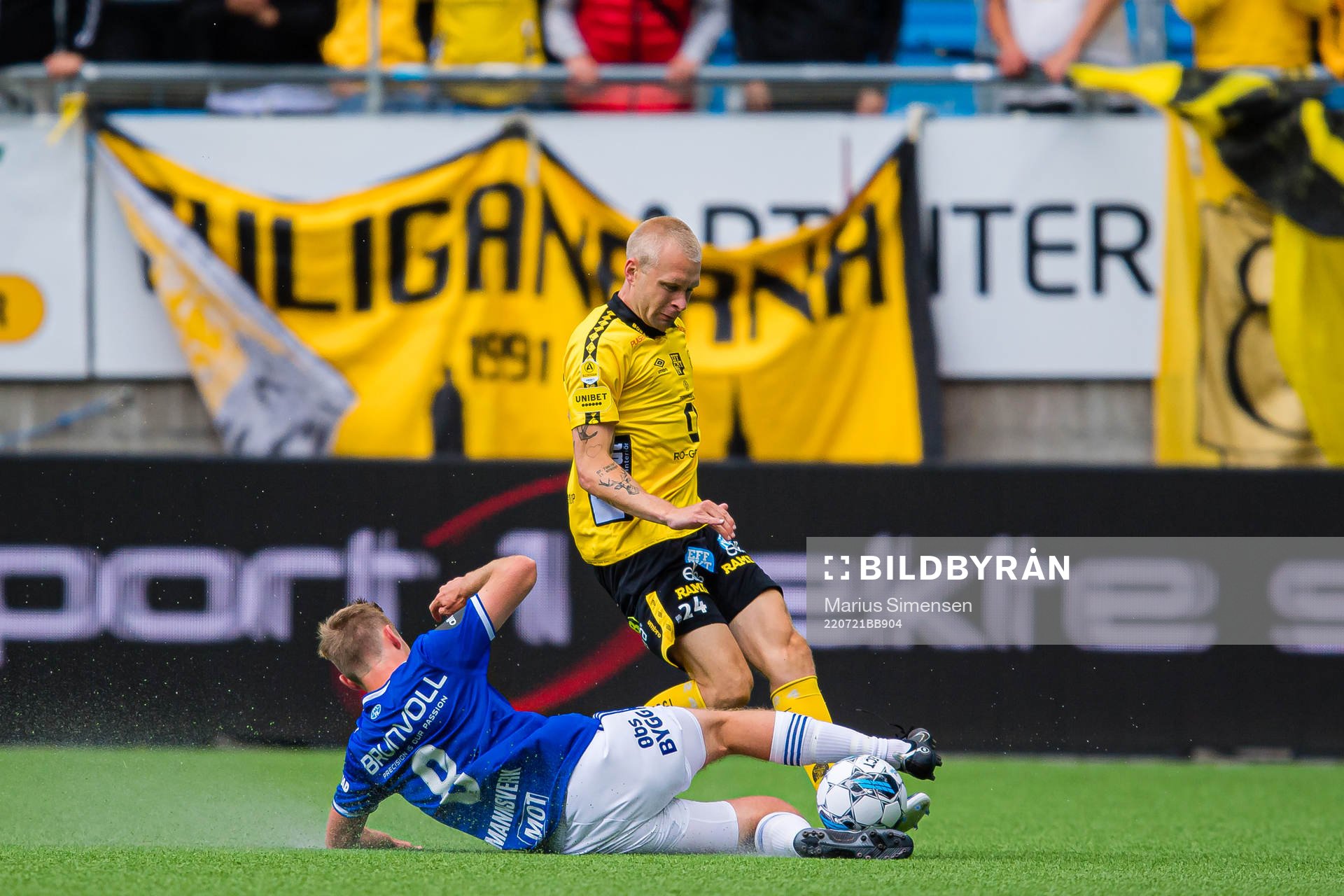 Sivert Heggheim Mannsverk of Molde and Johan Larsson of