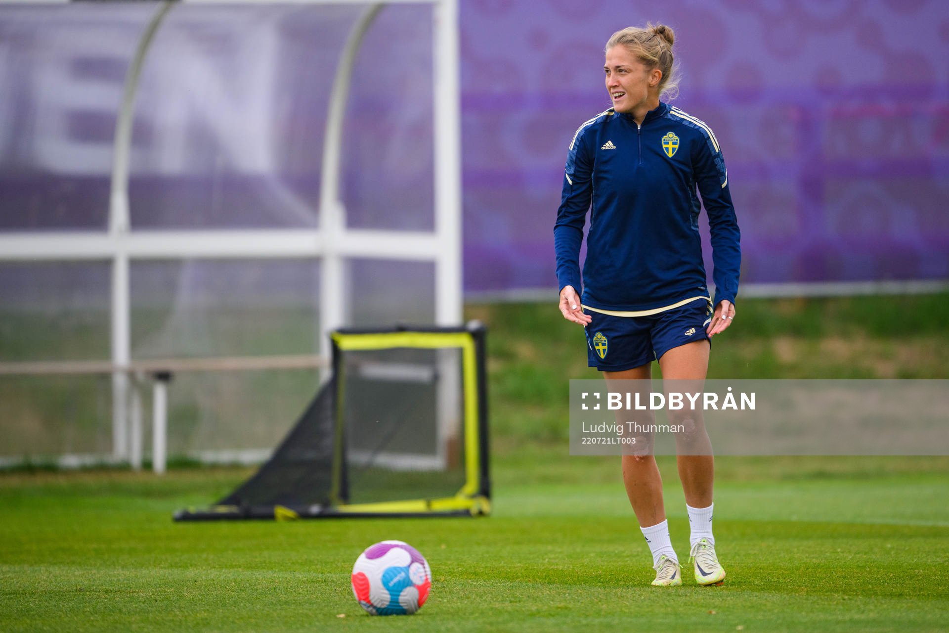 Filippa Angeldahl of the Swedish women's national football