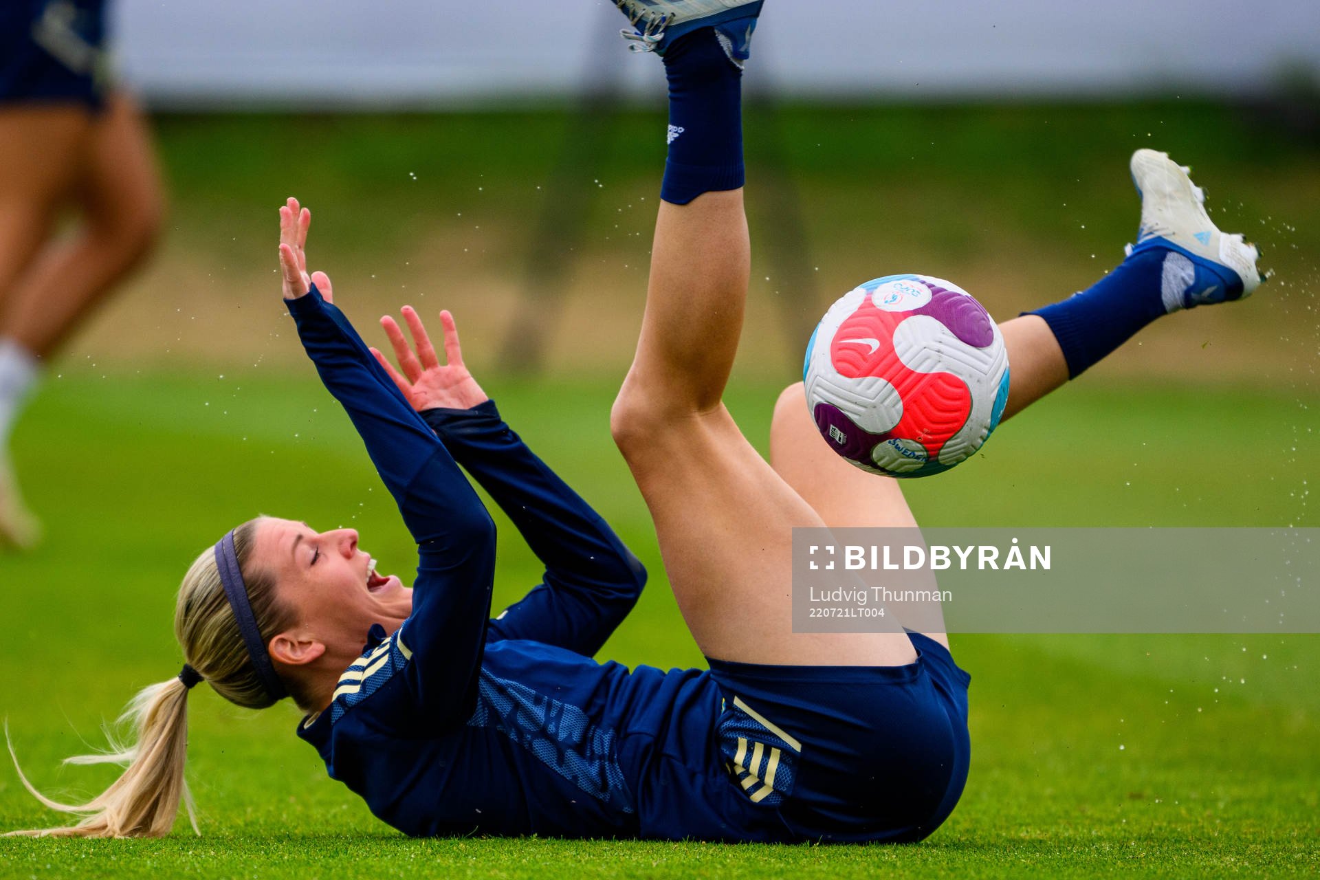 Olivia Schough of the Swedish women's national football