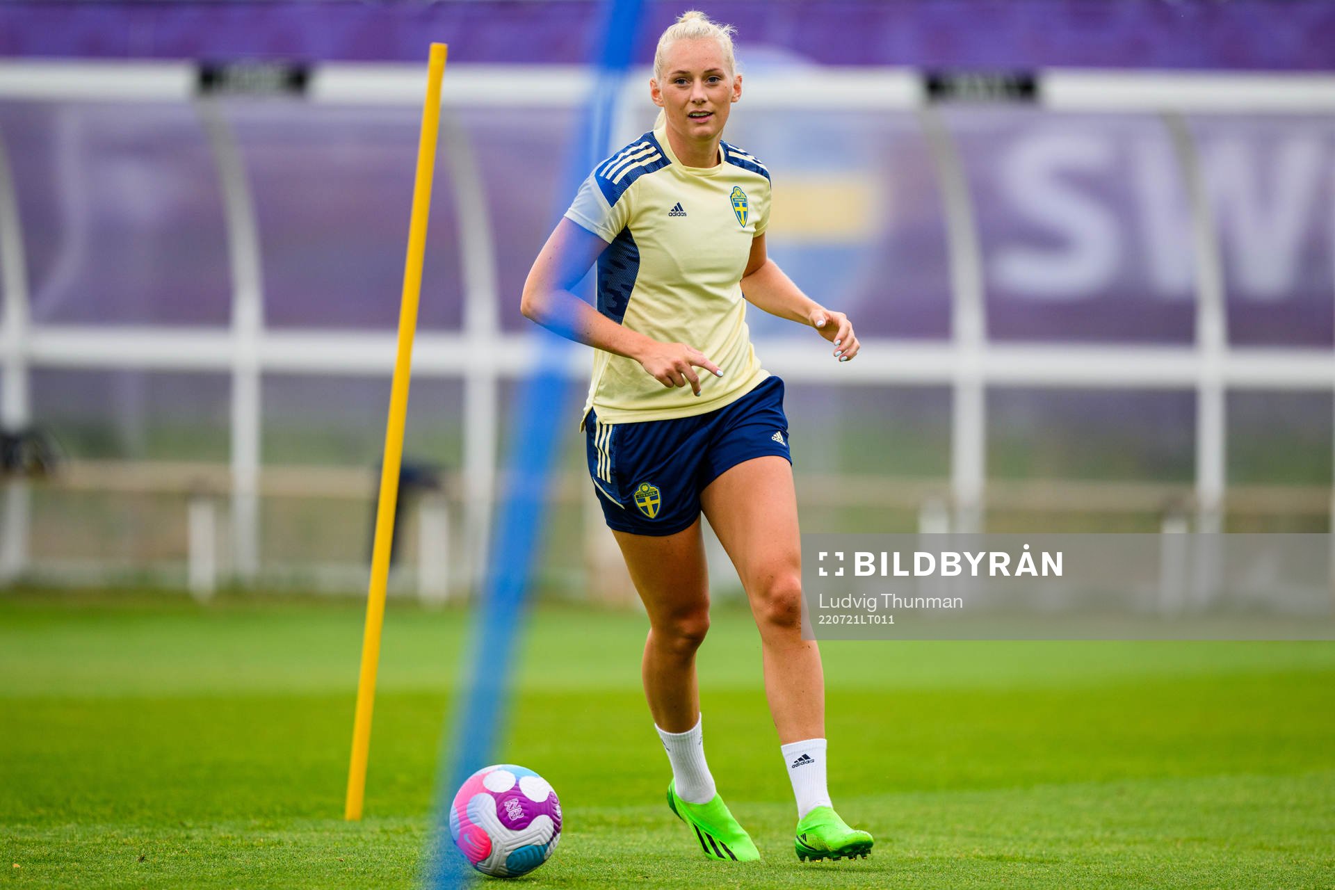 Stina Blackstenius of the Swedish women's national football
