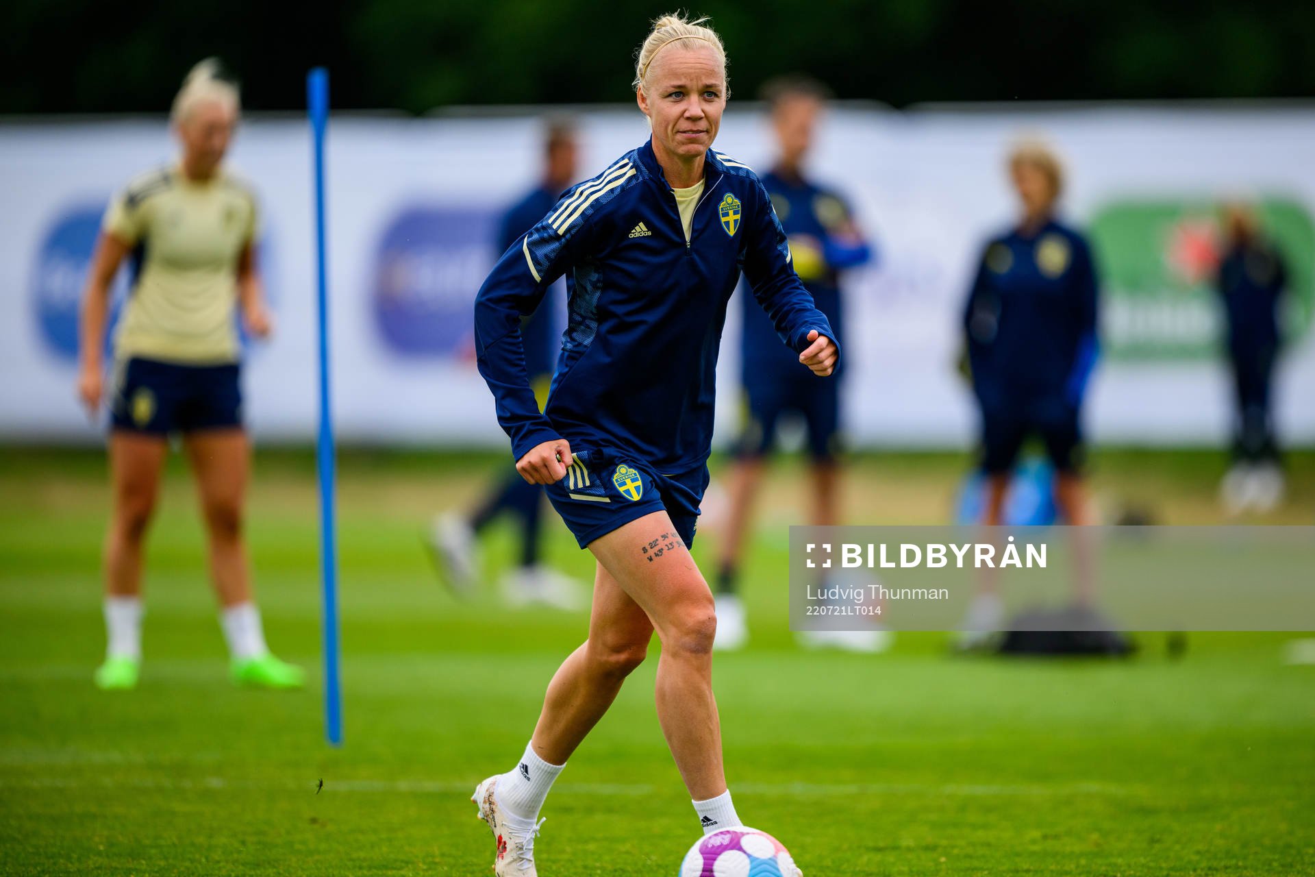 Caroline Seger of the Swedish women's national football