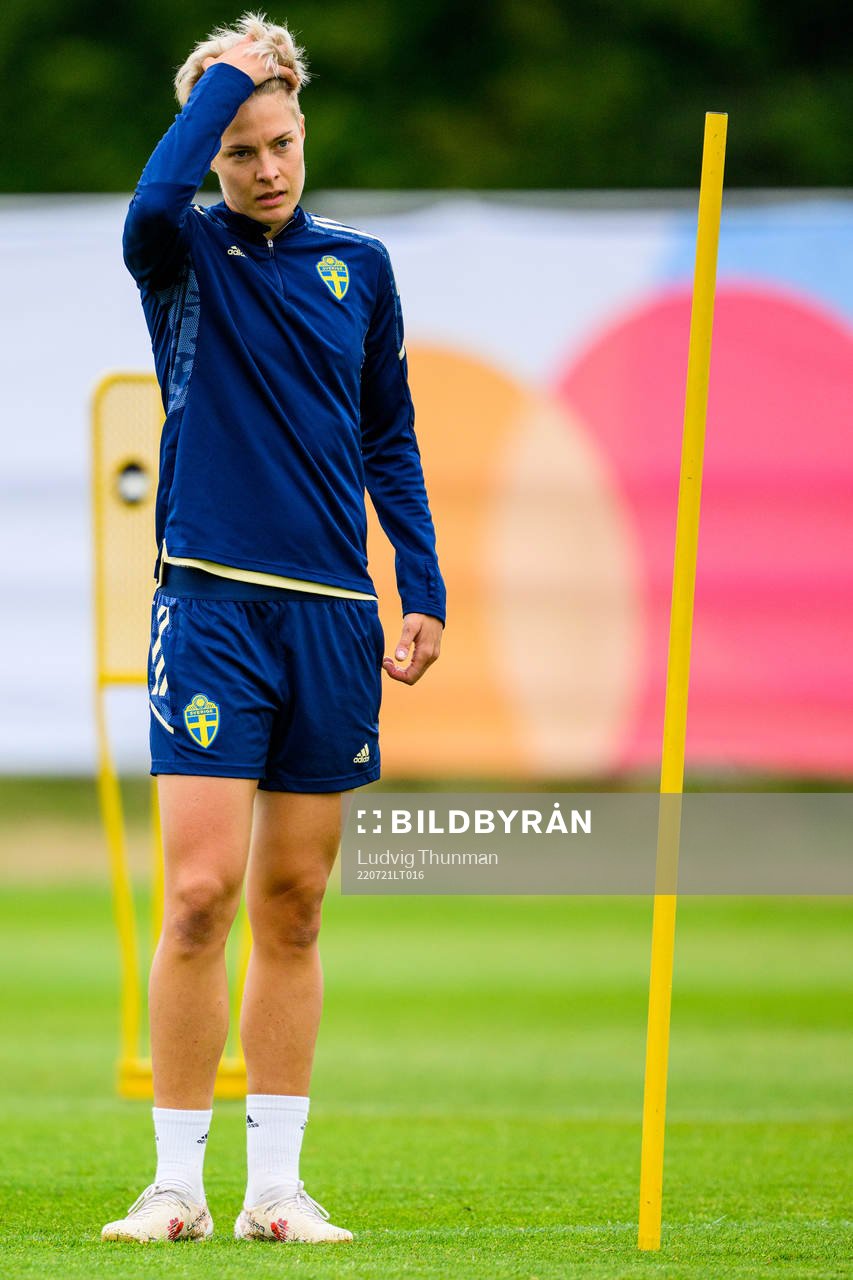 Lina Hurtig of the Swedish women's national football team