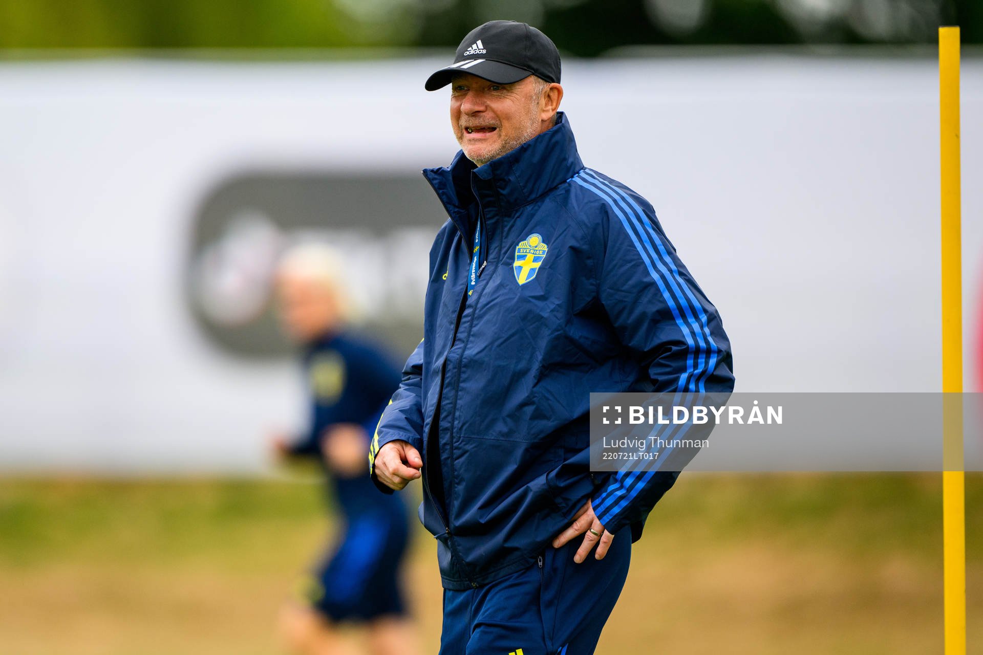 Peter Gerhardsson, head coach of the Swedish women's