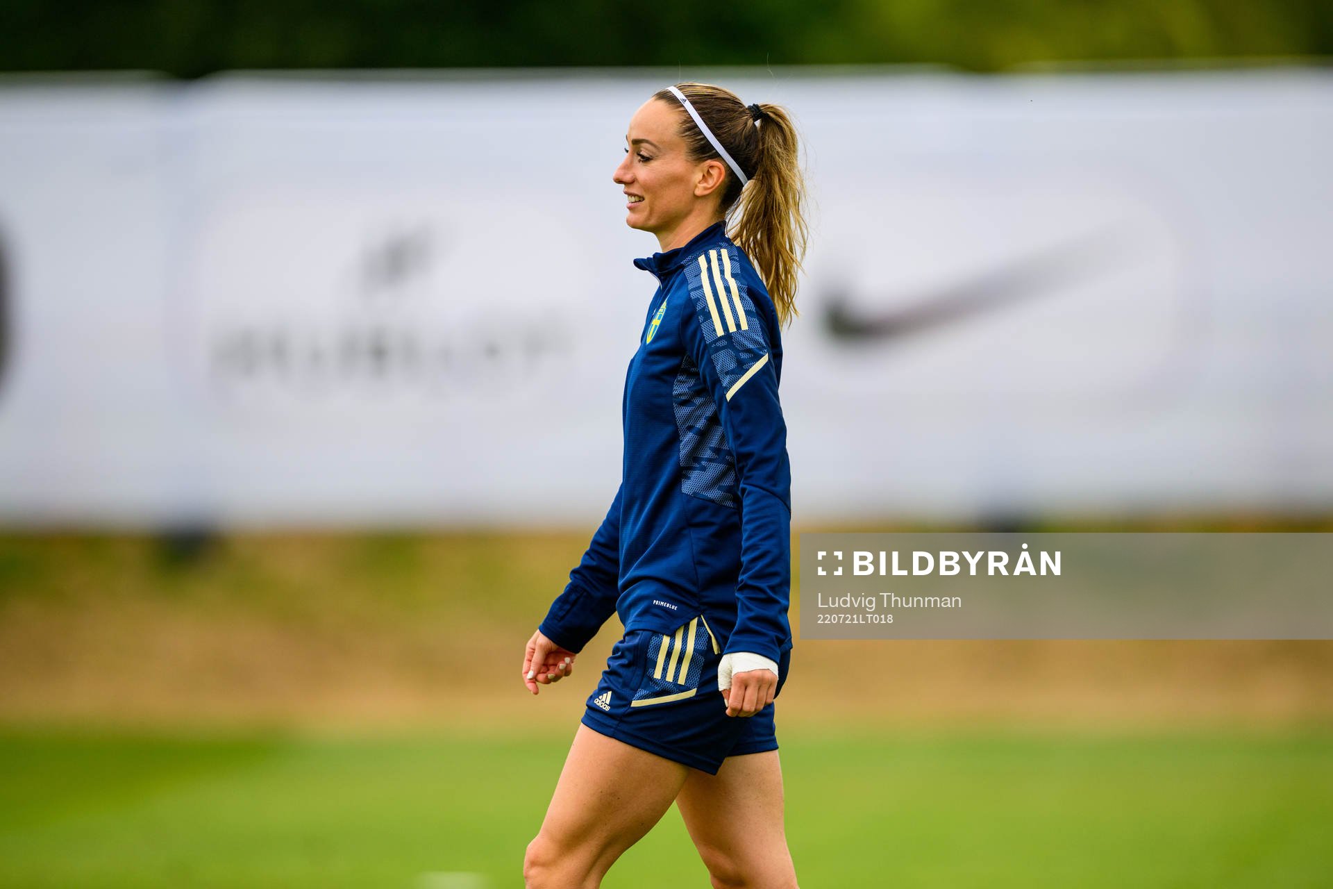 Kosovare Asllani of the Swedish women's national football