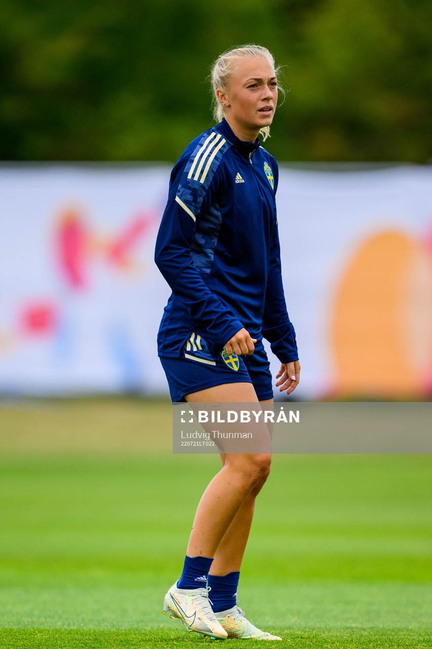 Hanna Bennison of the Swedish women's national football