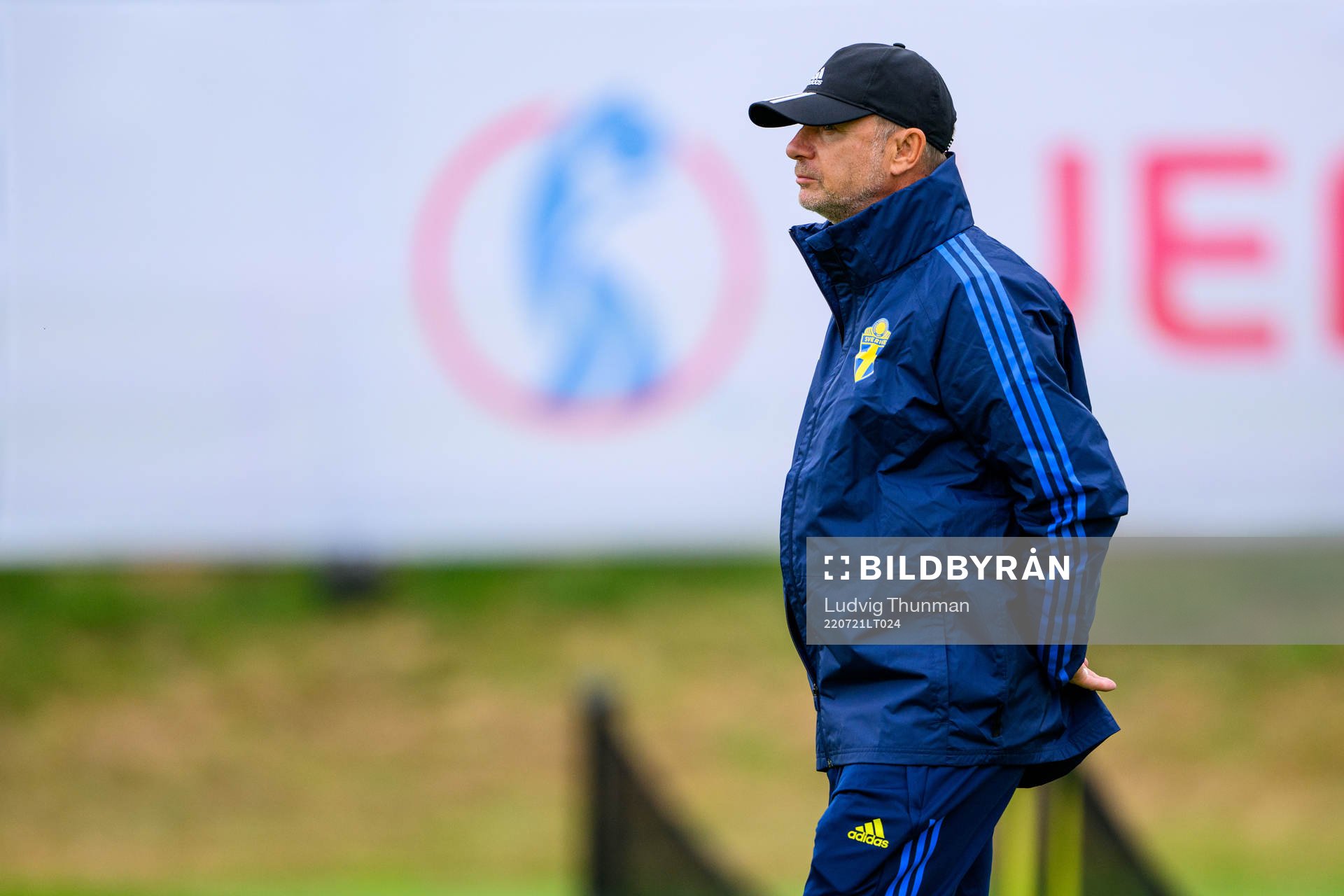 Peter Gerhardsson, head coach of the Swedish women's