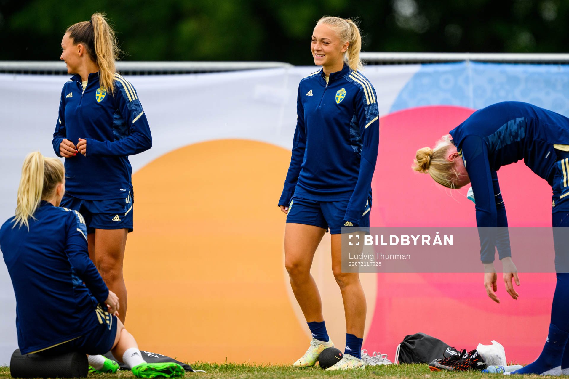 Hanna Bennison of the Swedish women's national football team