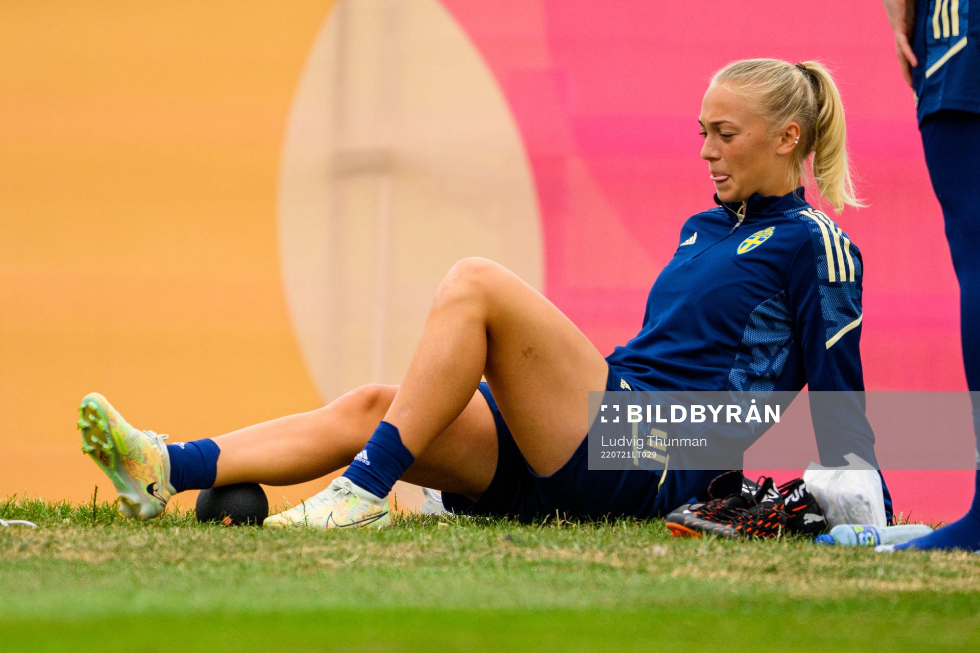 Hanna Bennison of the Swedish women's national football team