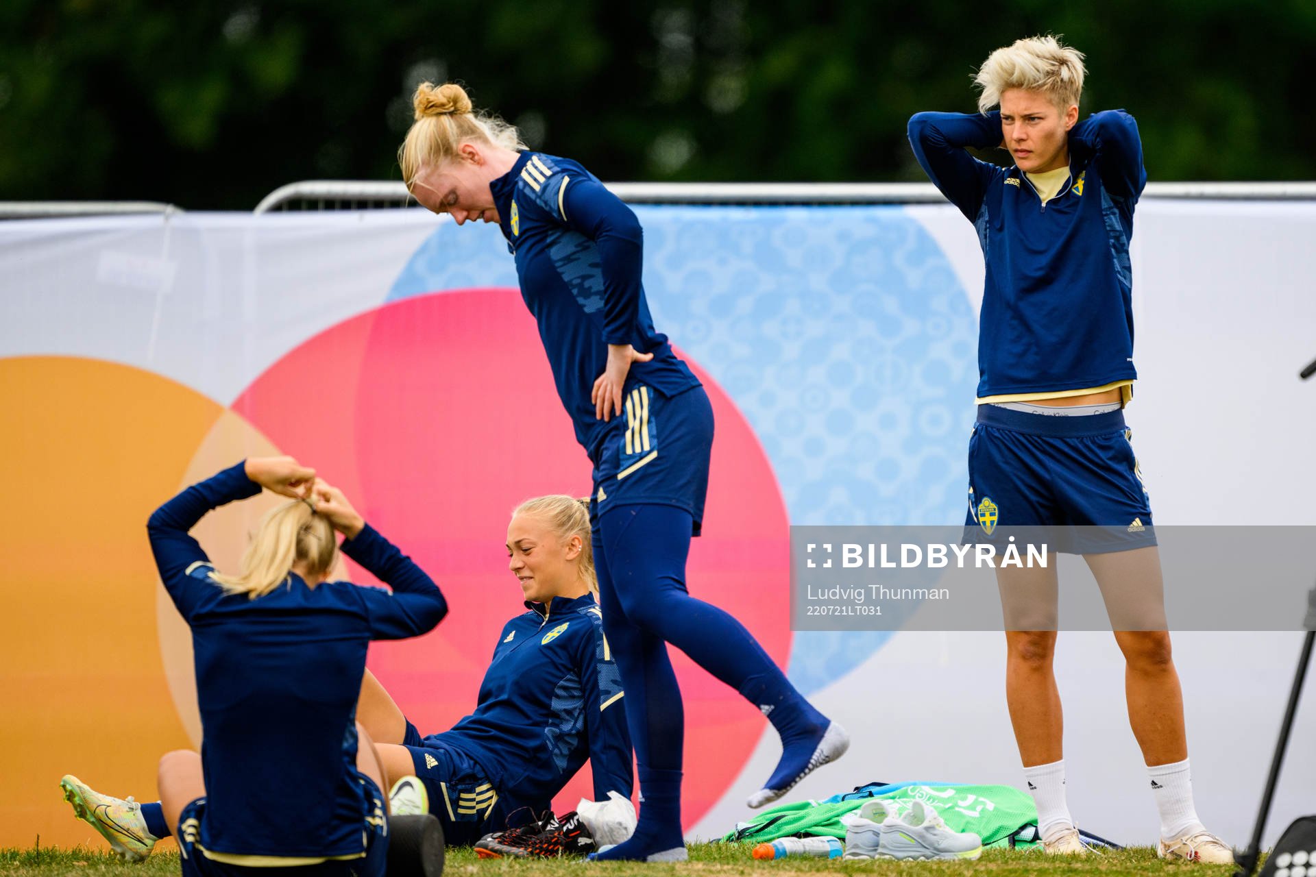 Lina Hurtig of the Swedish women's national football team
