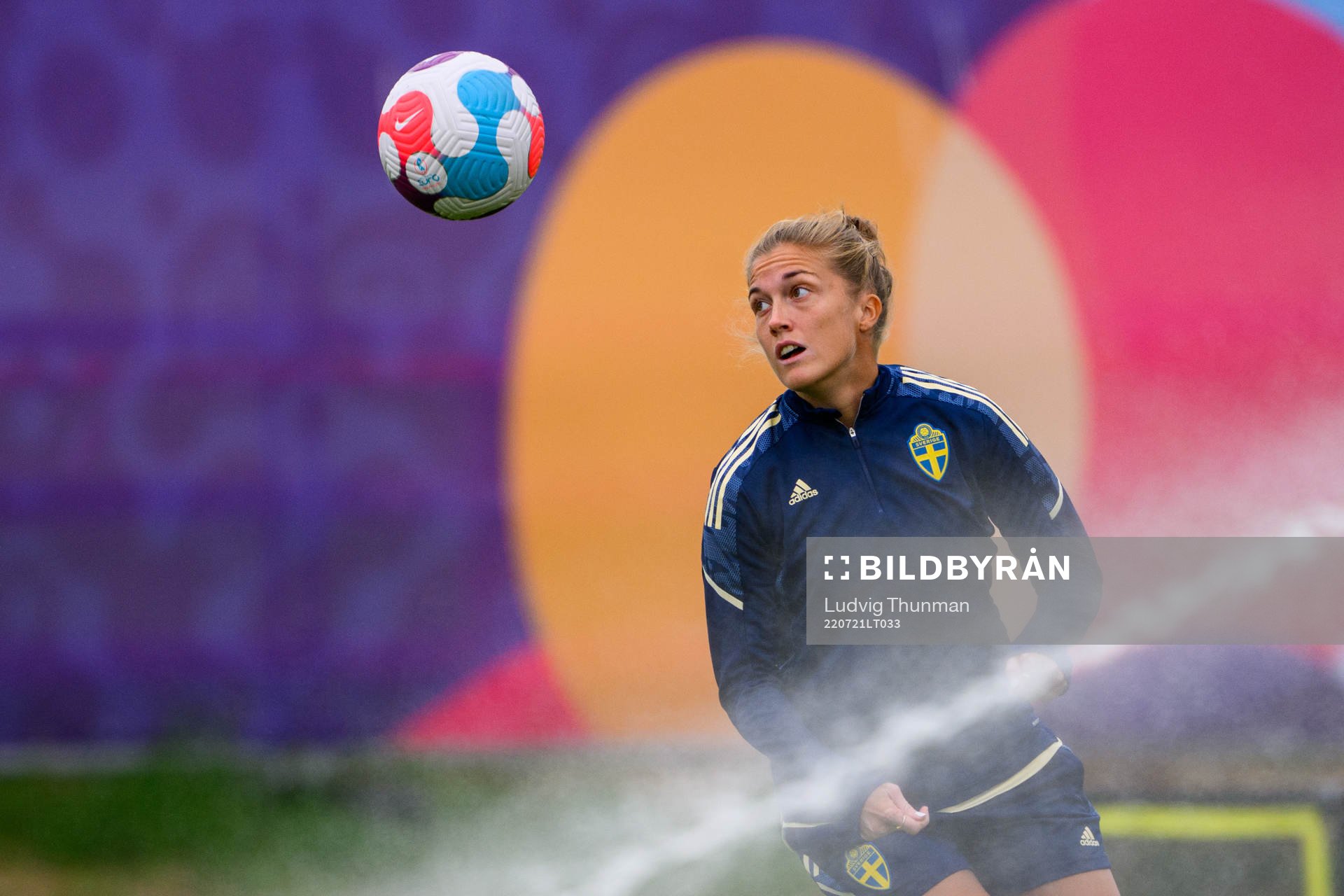 Filippa Angeldahl of the Swedish women's national football