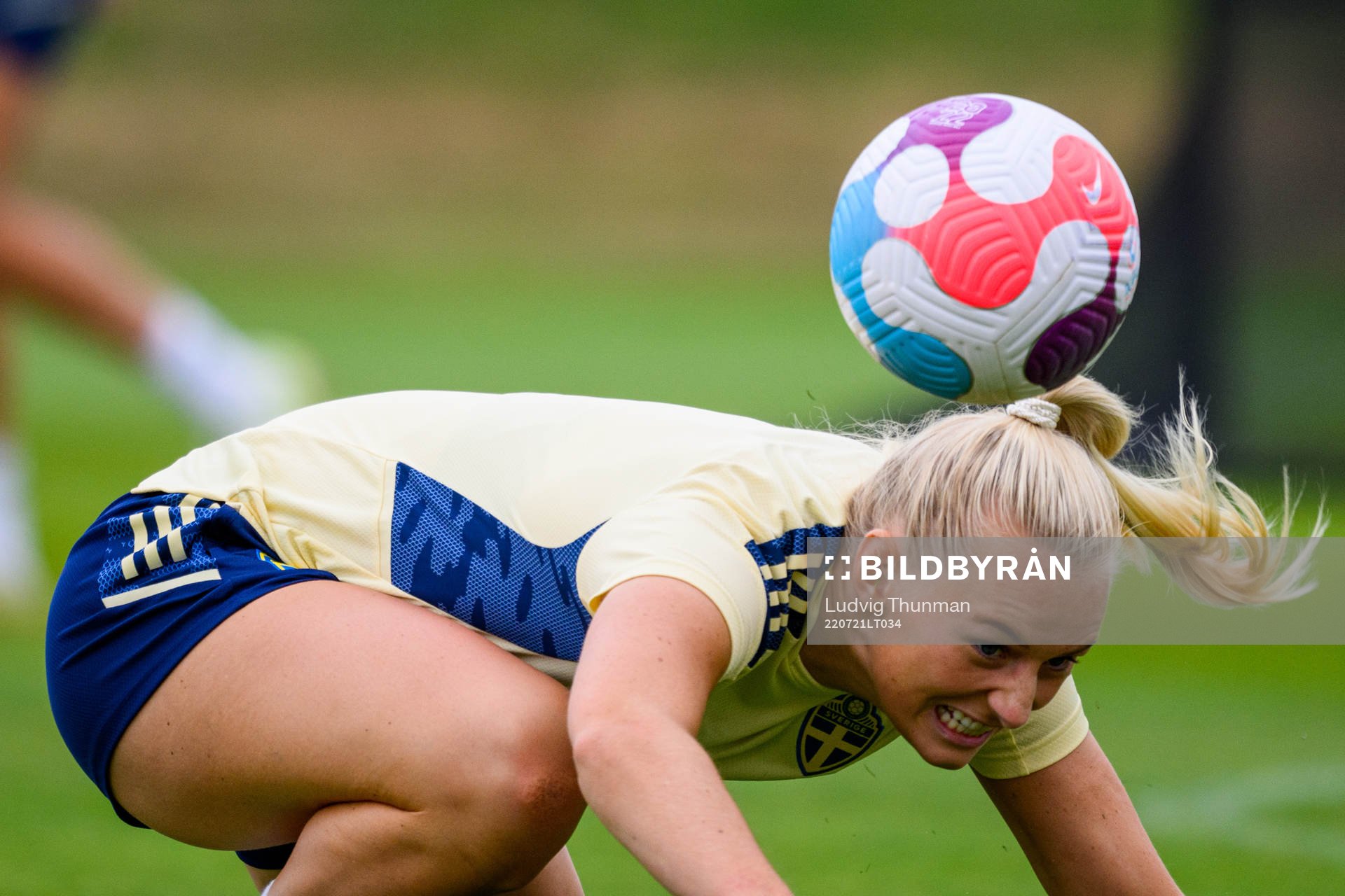 Stina Blackstenius of the Swedish women's national football